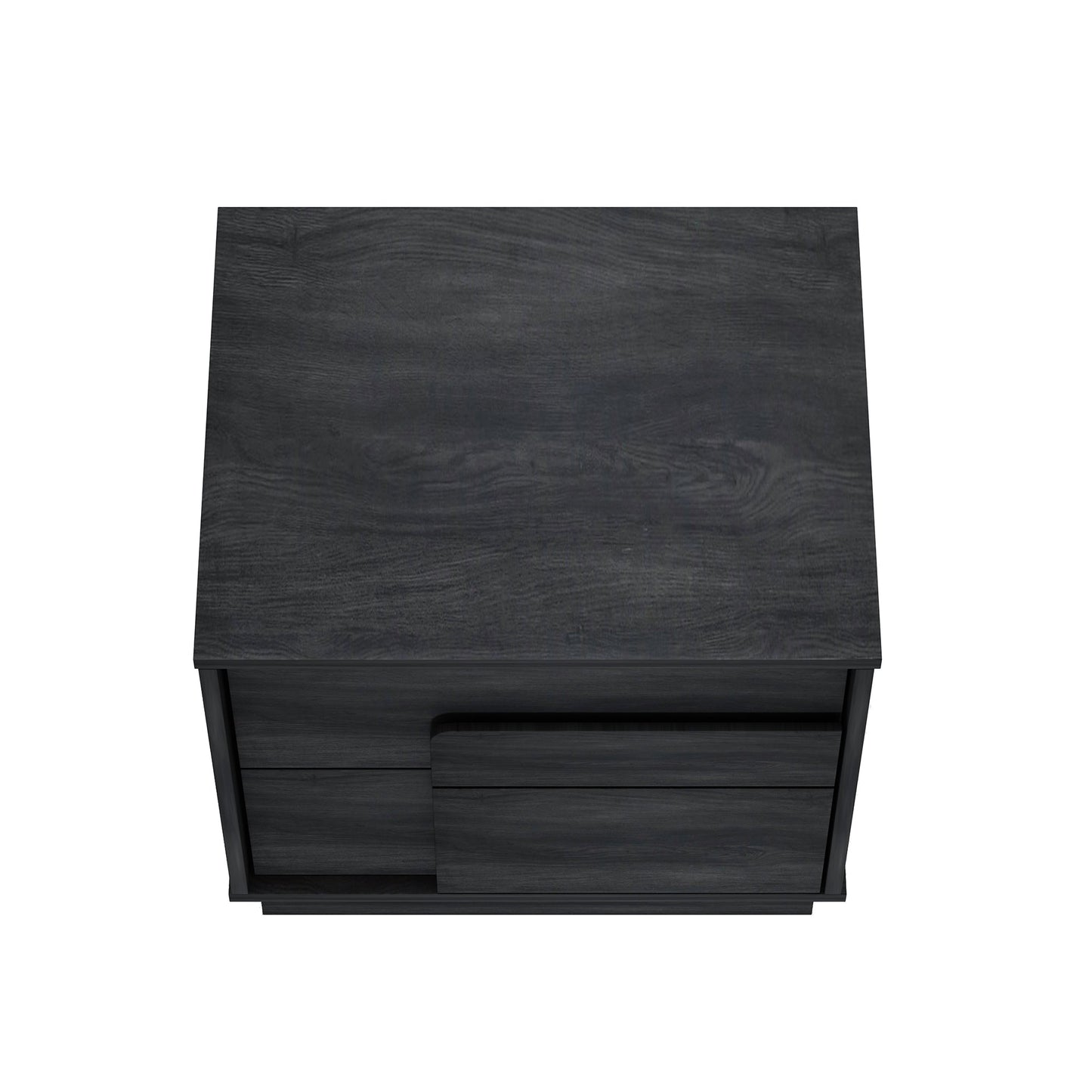 Horizon Nightstand in Charcoal Grey - Ornate Home