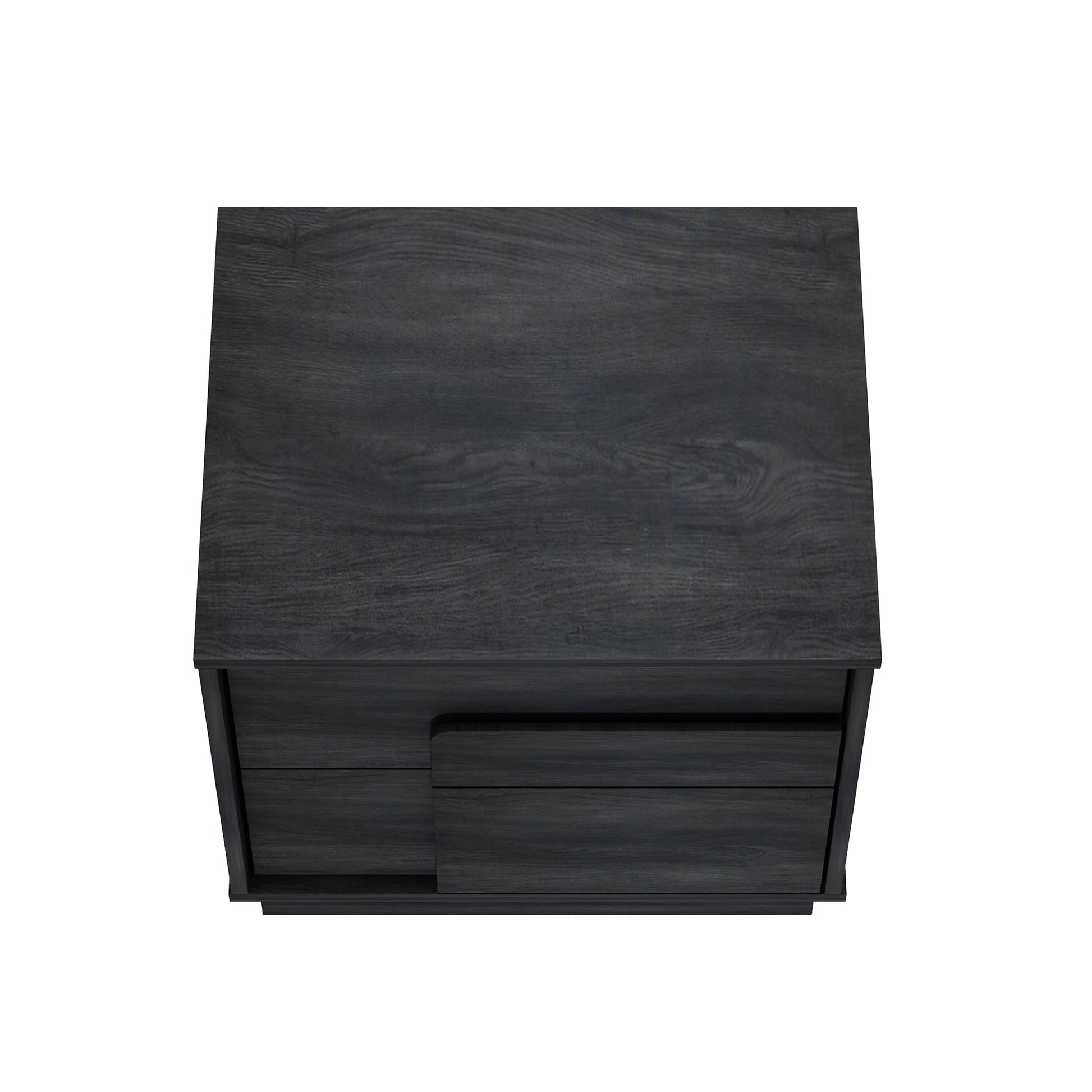 Horizon Nightstand in Charcoal Grey - Ornate Home