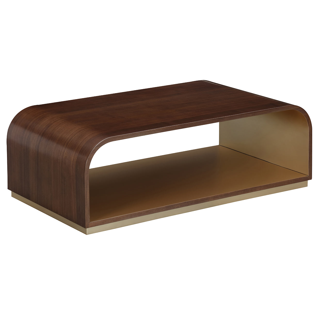 Houston Walnut Cocktail Table - Ornate Home