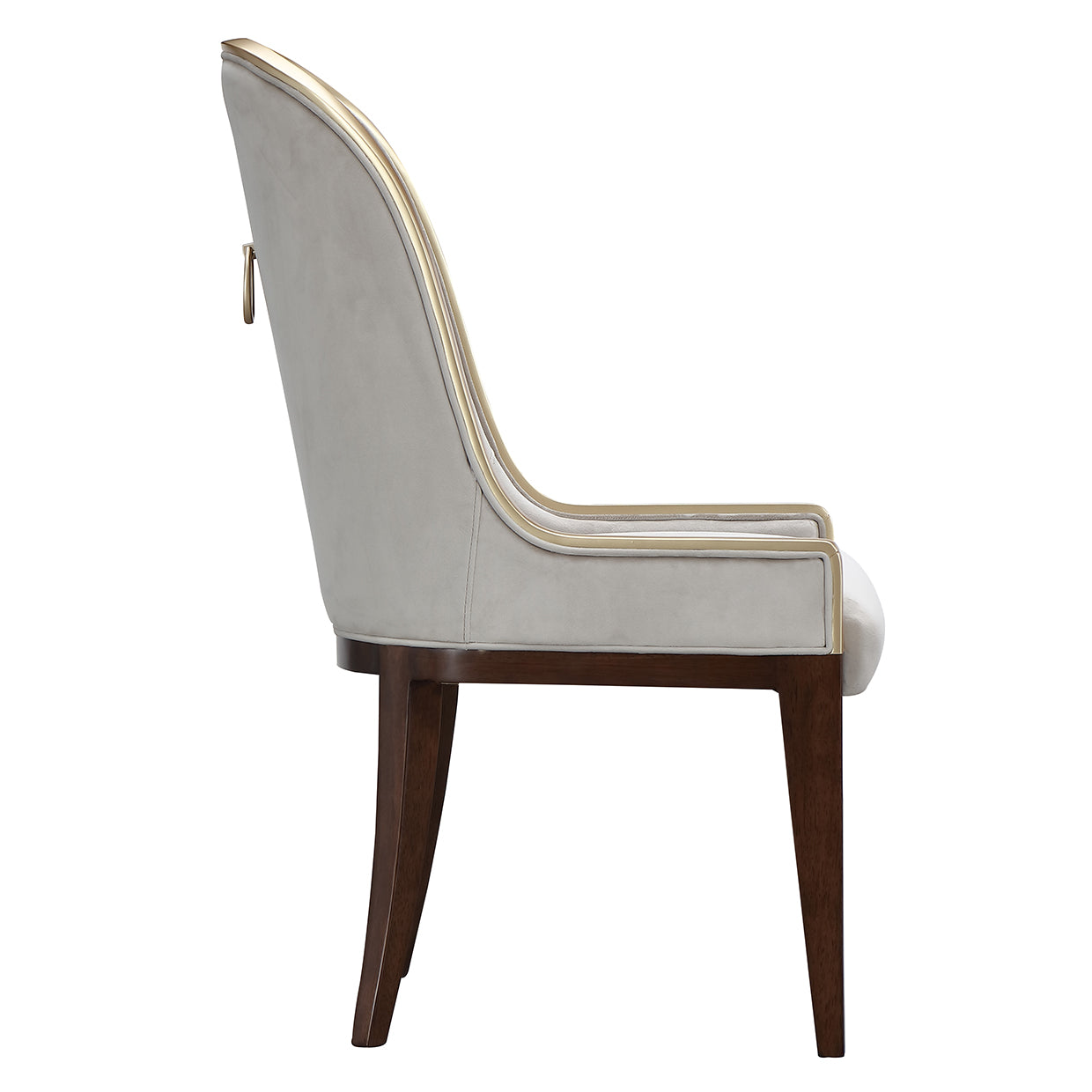 Houston Walnut/Porcini Dining Side Chair (Set of 2) - Ornate Home