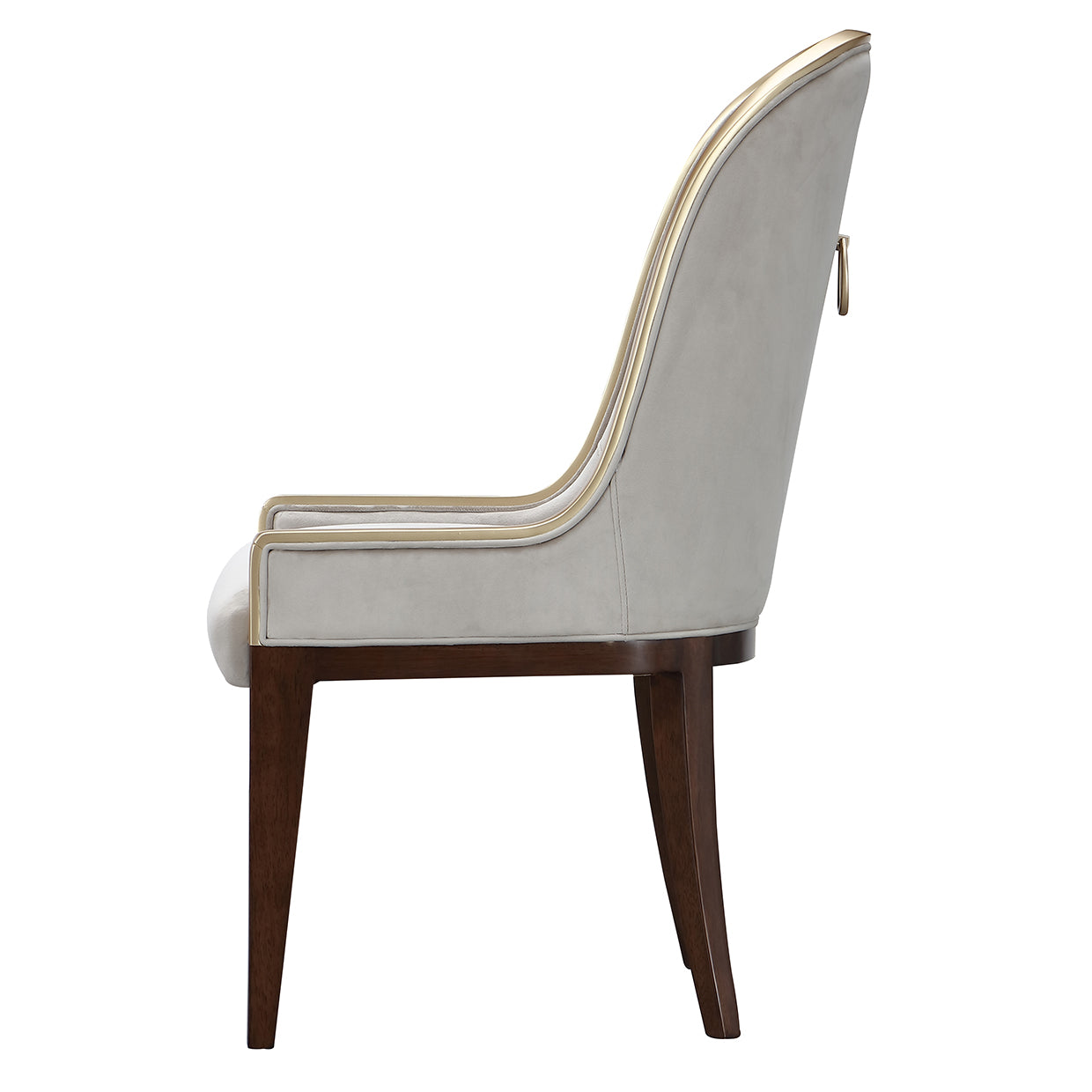 Houston Walnut/Porcini Dining Side Chair (Set of 2) - Ornate Home