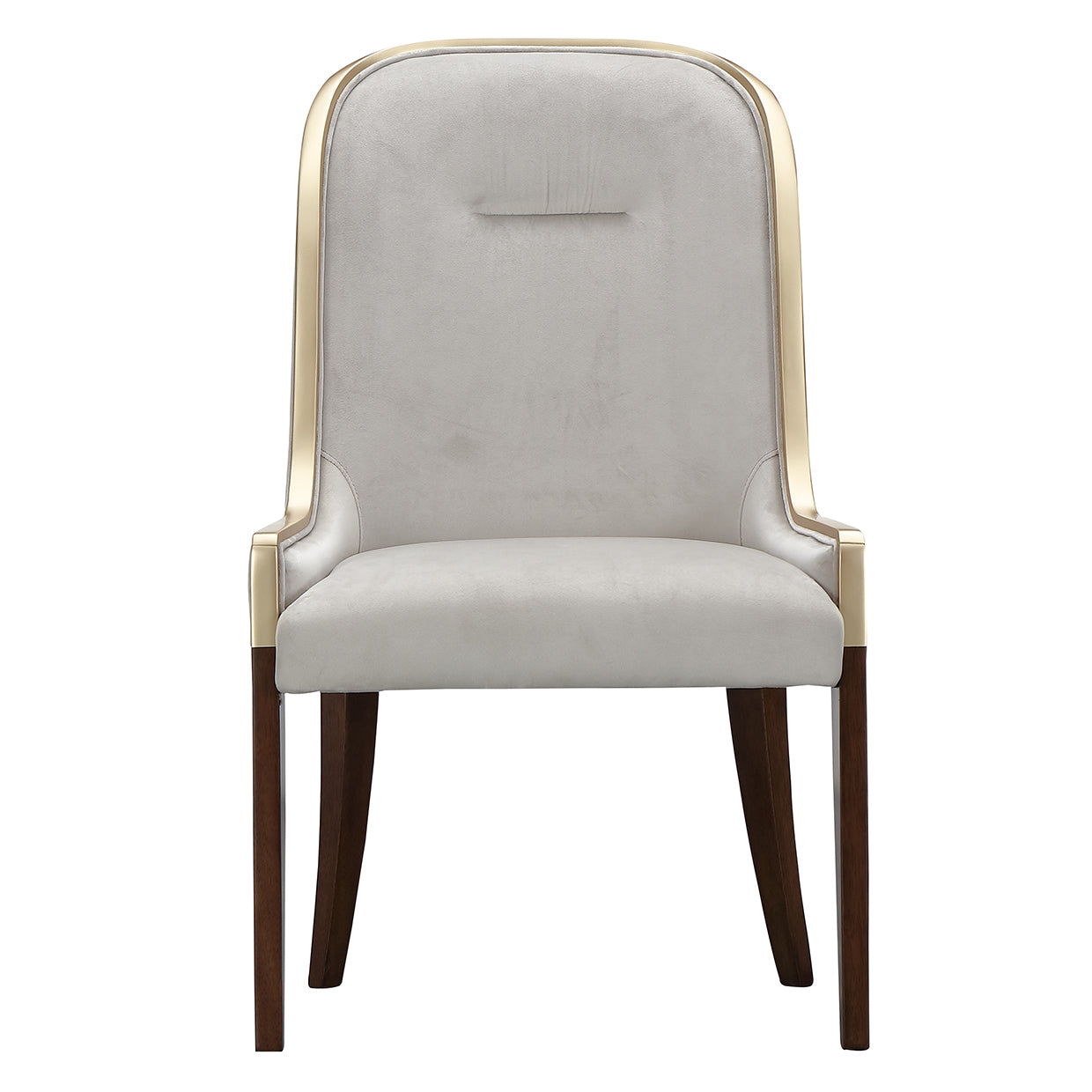 Houston Walnut/Porcini Dining Side Chair (Set of 2) - Ornate Home