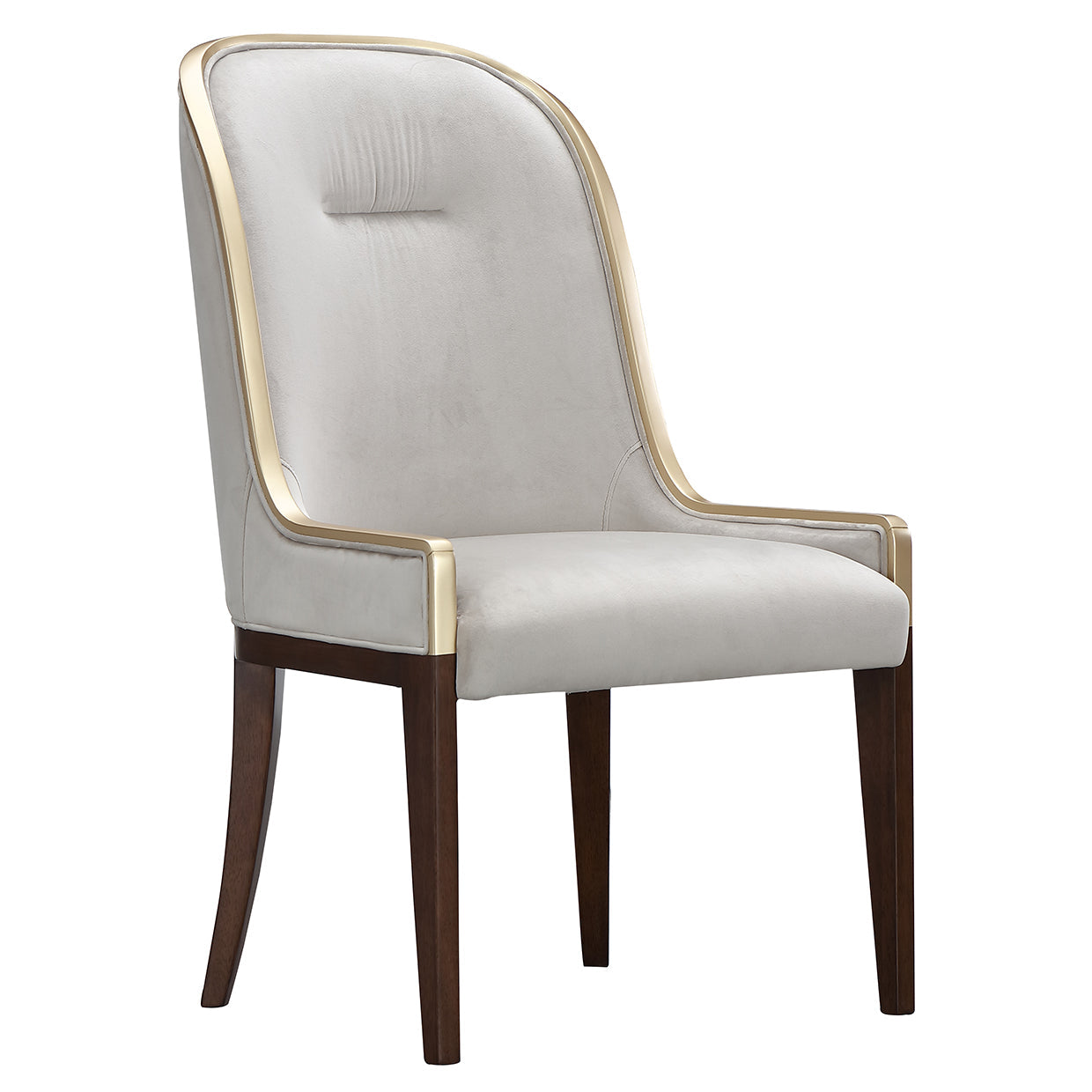 Houston Walnut/Porcini Dining Side Chair (Set of 2) - Ornate Home