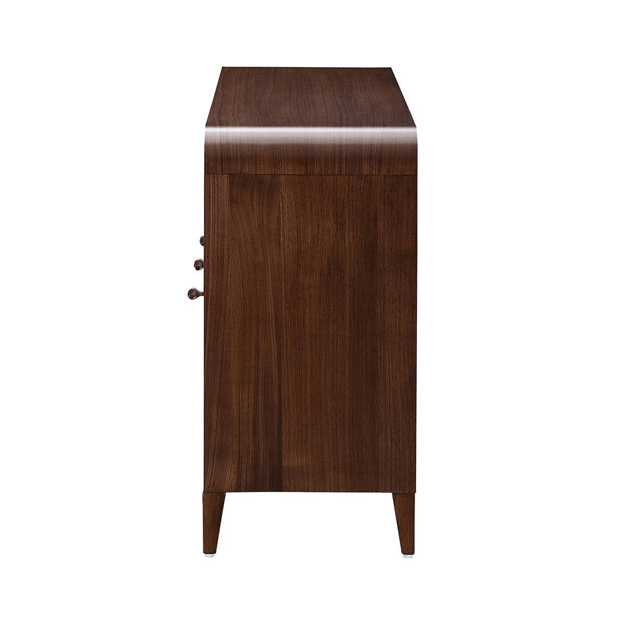 Houston Walnut Sideboard with Mirror - Ornate Home