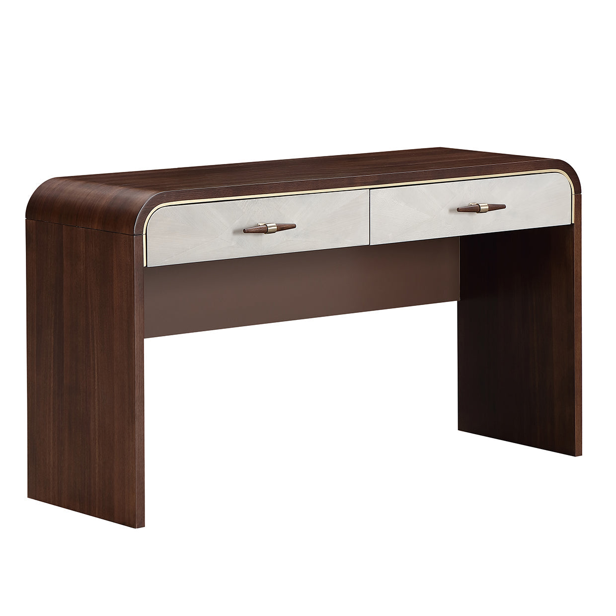 Houston Walnut Vanity Table - Ornate Home
