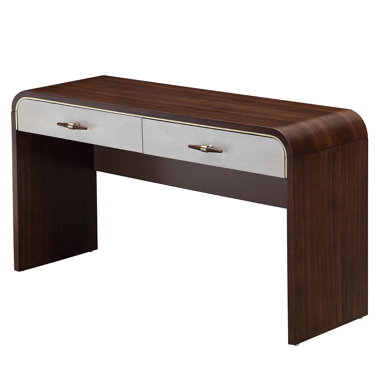 Houston Walnut Vanity Table - Ornate Home