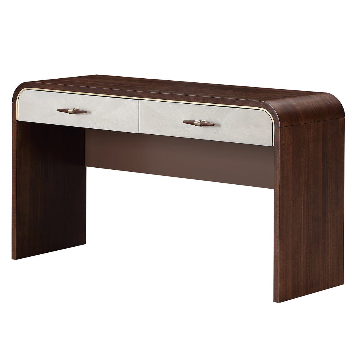 Houston Walnut Vanity Table - Ornate Home