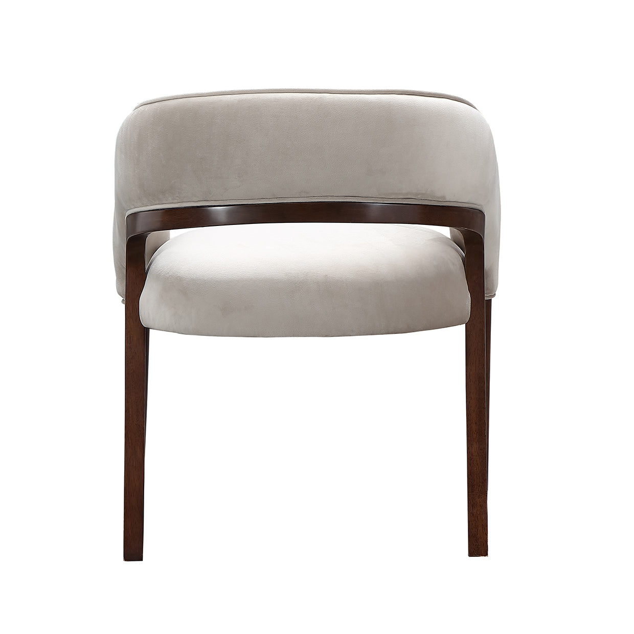 Houston Walnut Vanity Table with Mirror & Chair - Ornate Home