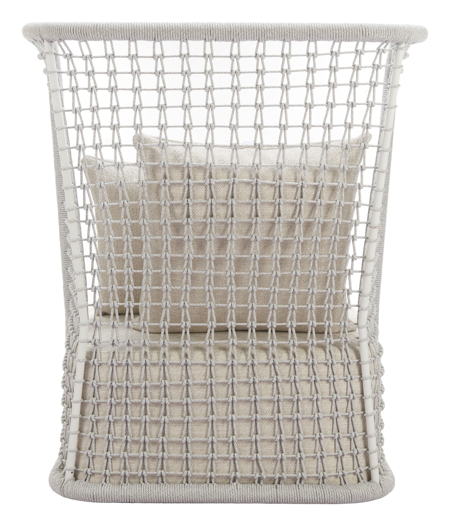 Hudu Beige Outdoor Accent Chair - Ornate Home