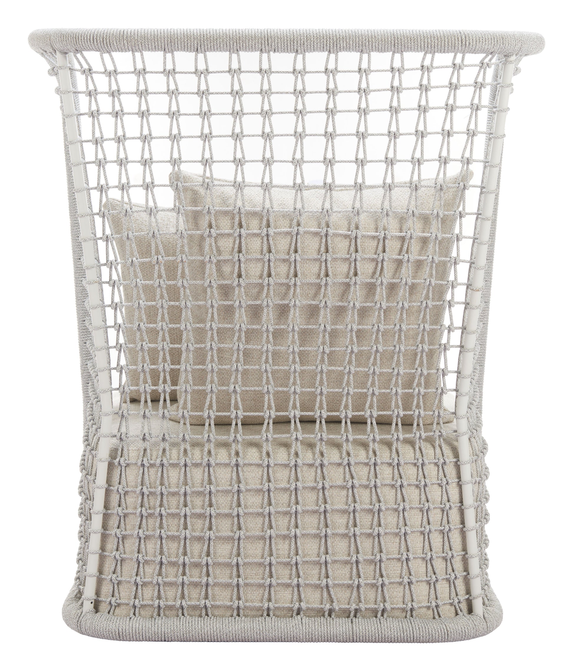 Hudu Beige Outdoor Accent Chair - Ornate Home