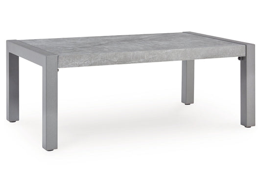 Hurley Park Gray Outdoor Coffee Table- Viva Furn