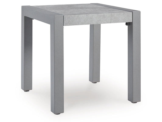 Hurley Park Gray Outdoor End Table- Viva Furn