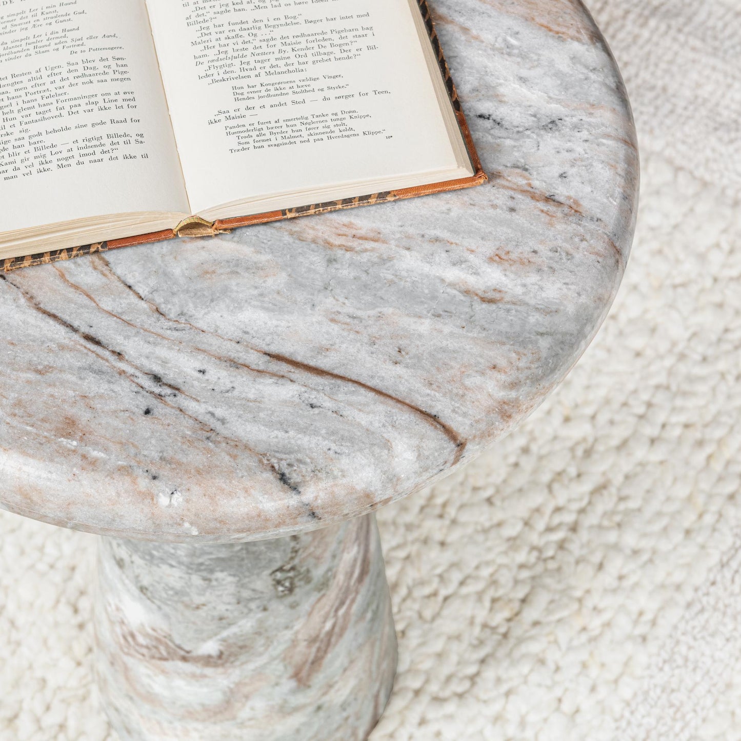 Huxley Rusty Gray 16" Accent Table - Ornate Home