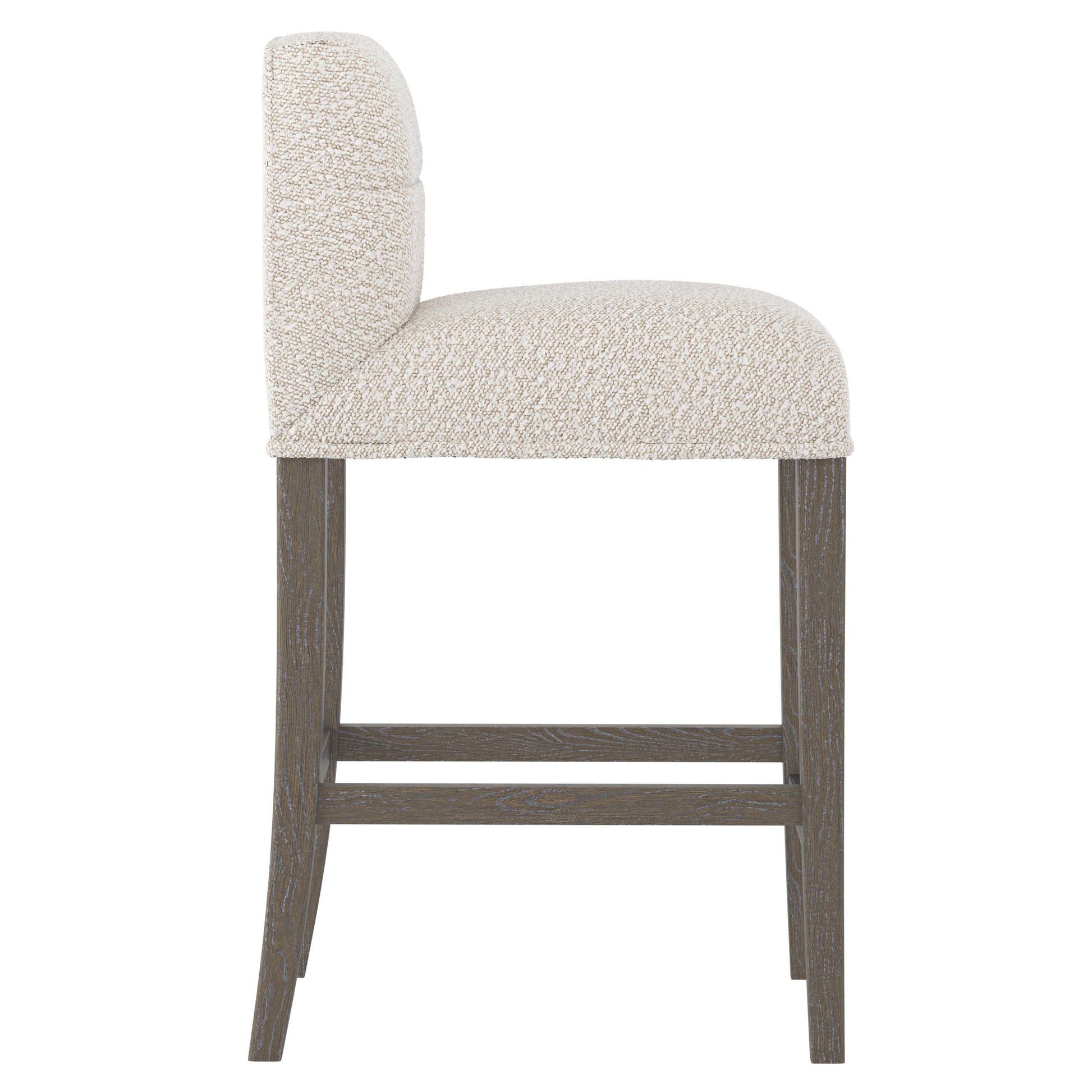Hyde Portobello/White/Cream Fabric Bar Stool - Ornate Home