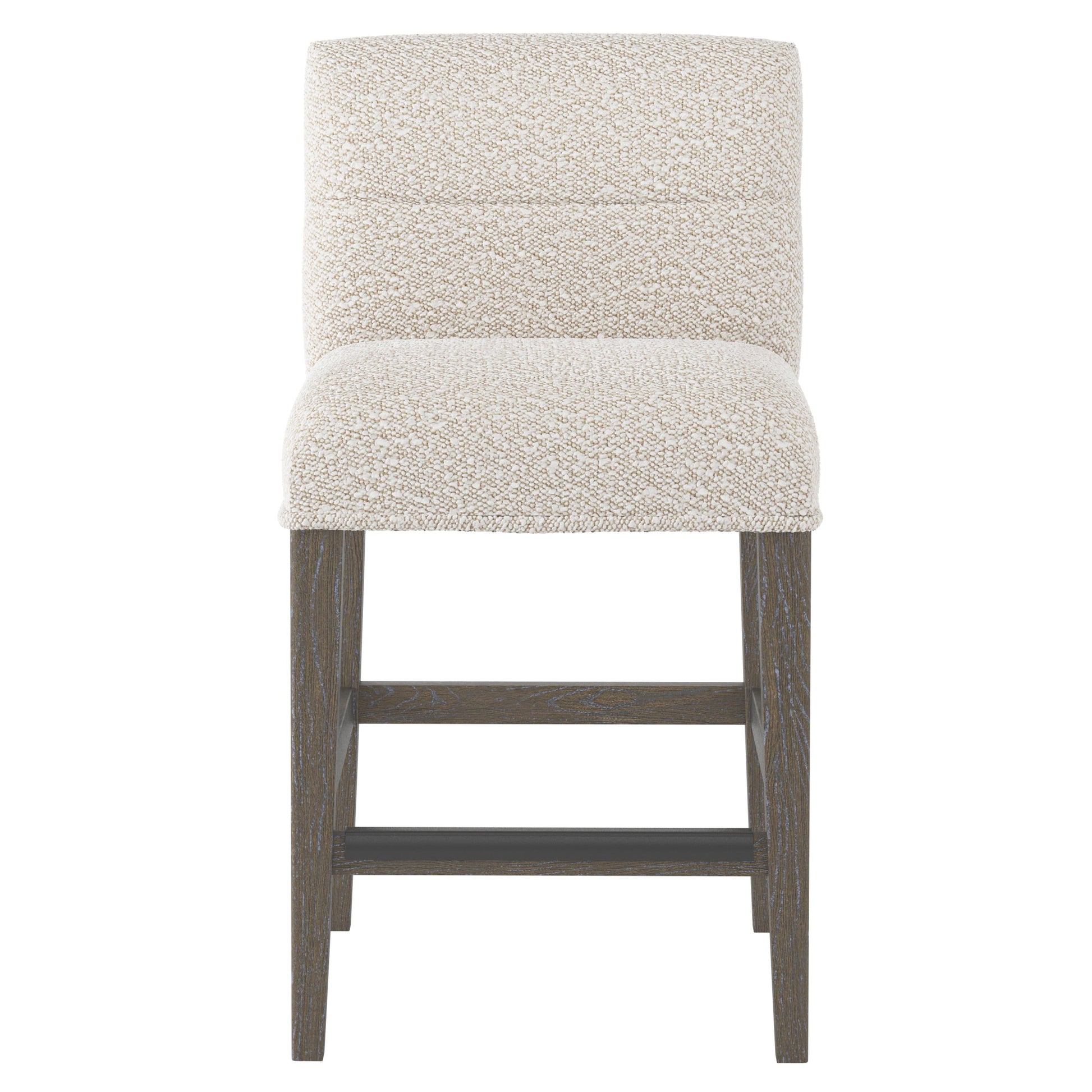 Hyde Portobello/White/Cream Fabric Counter Stool - Ornate Home