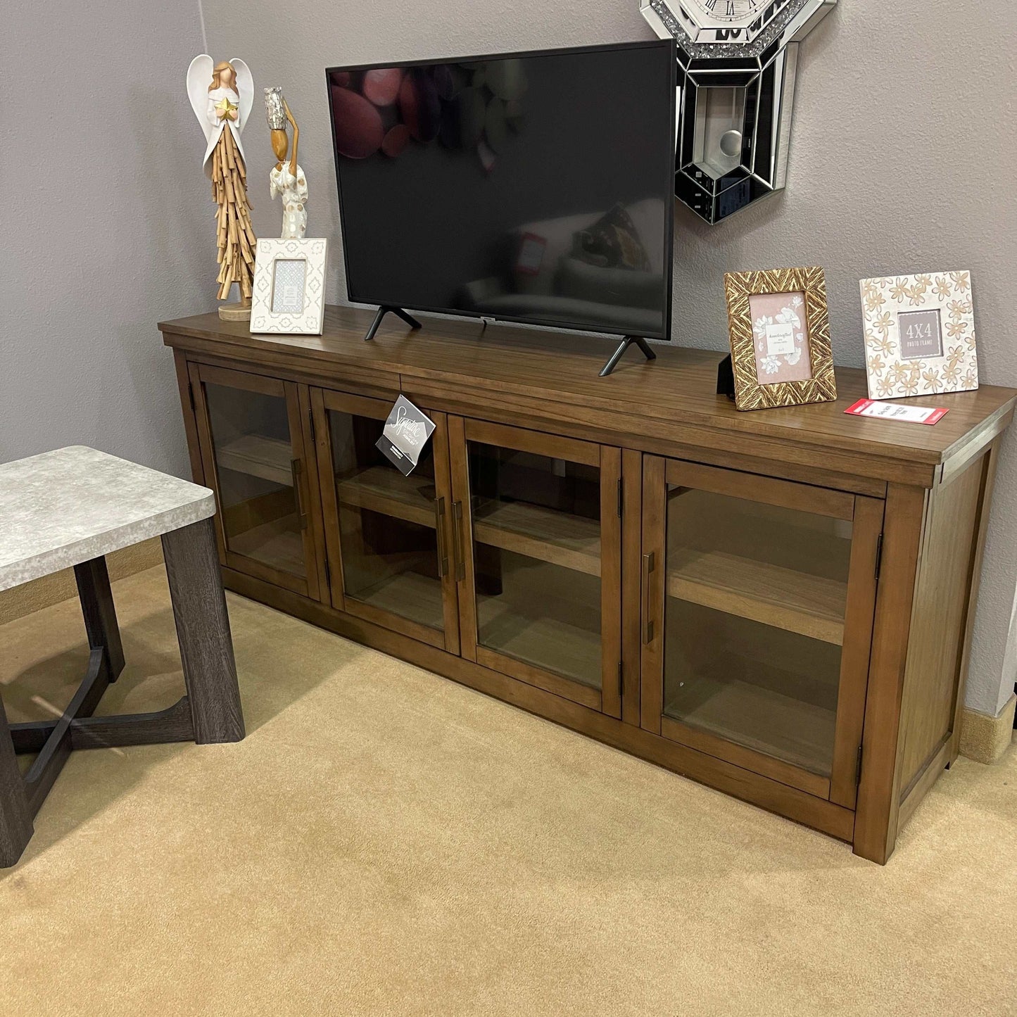 Boardernest Brown 85" TV Stand