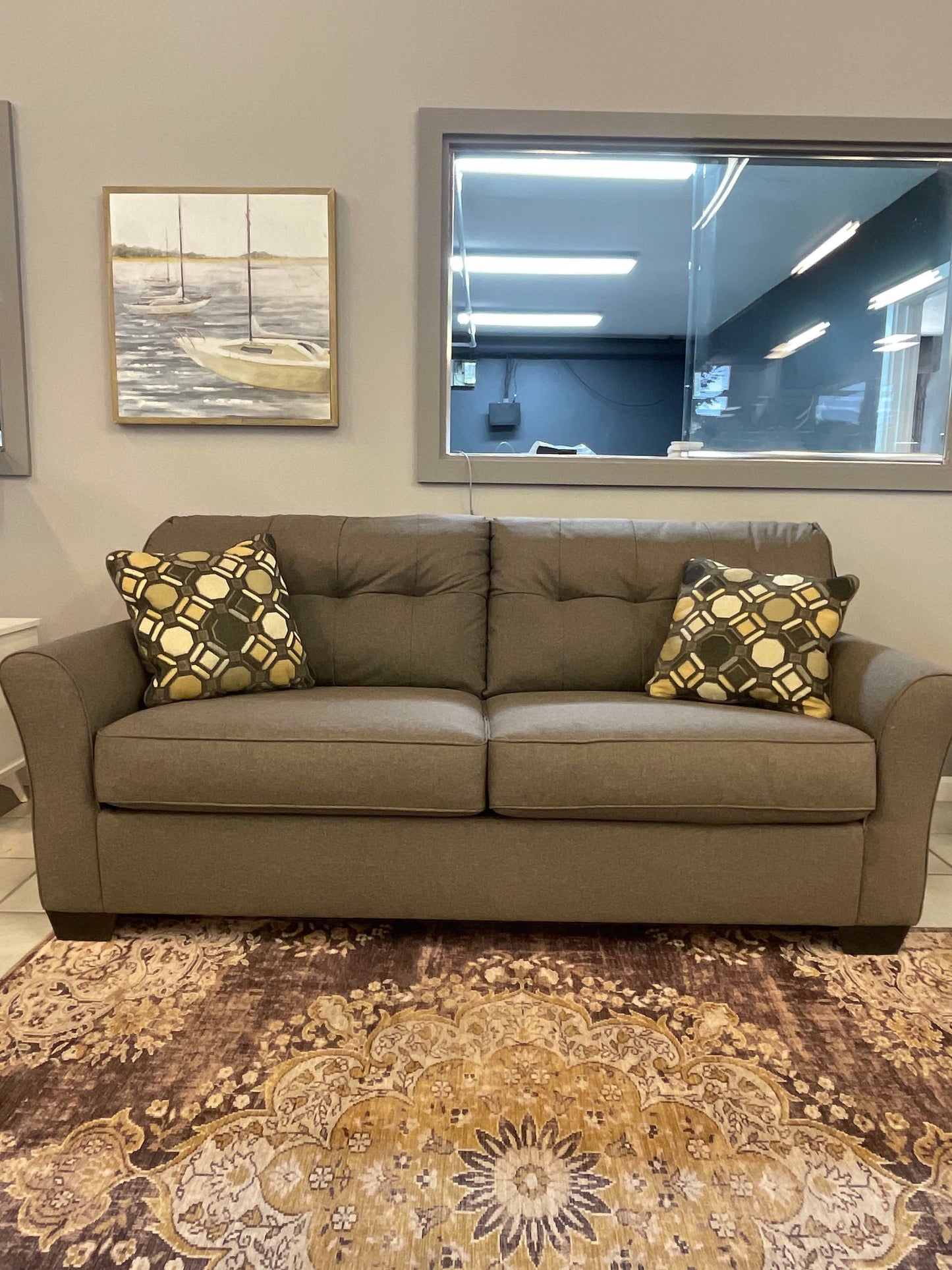 Tibbee Slate Sofa