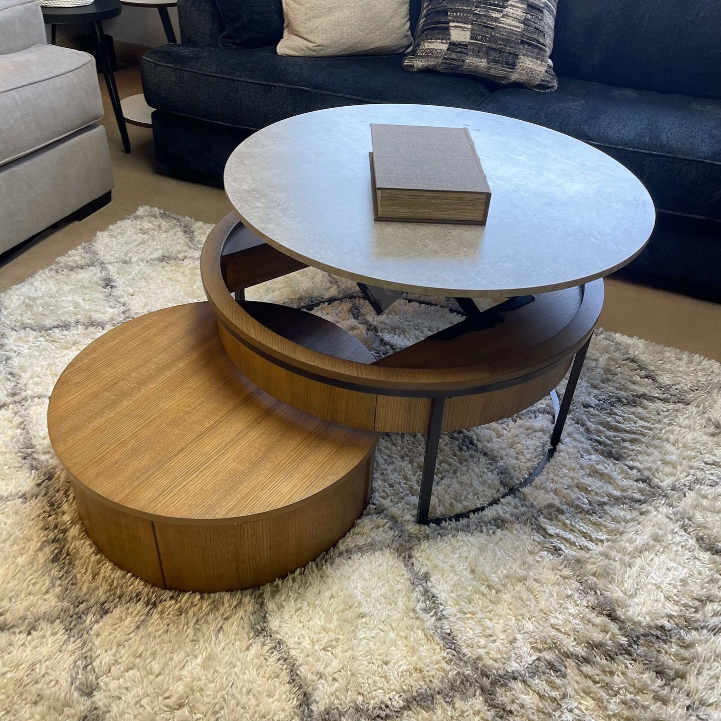 Fridley Nesting Lift Top Coffee Table & Storage Trunk (Set of 2)