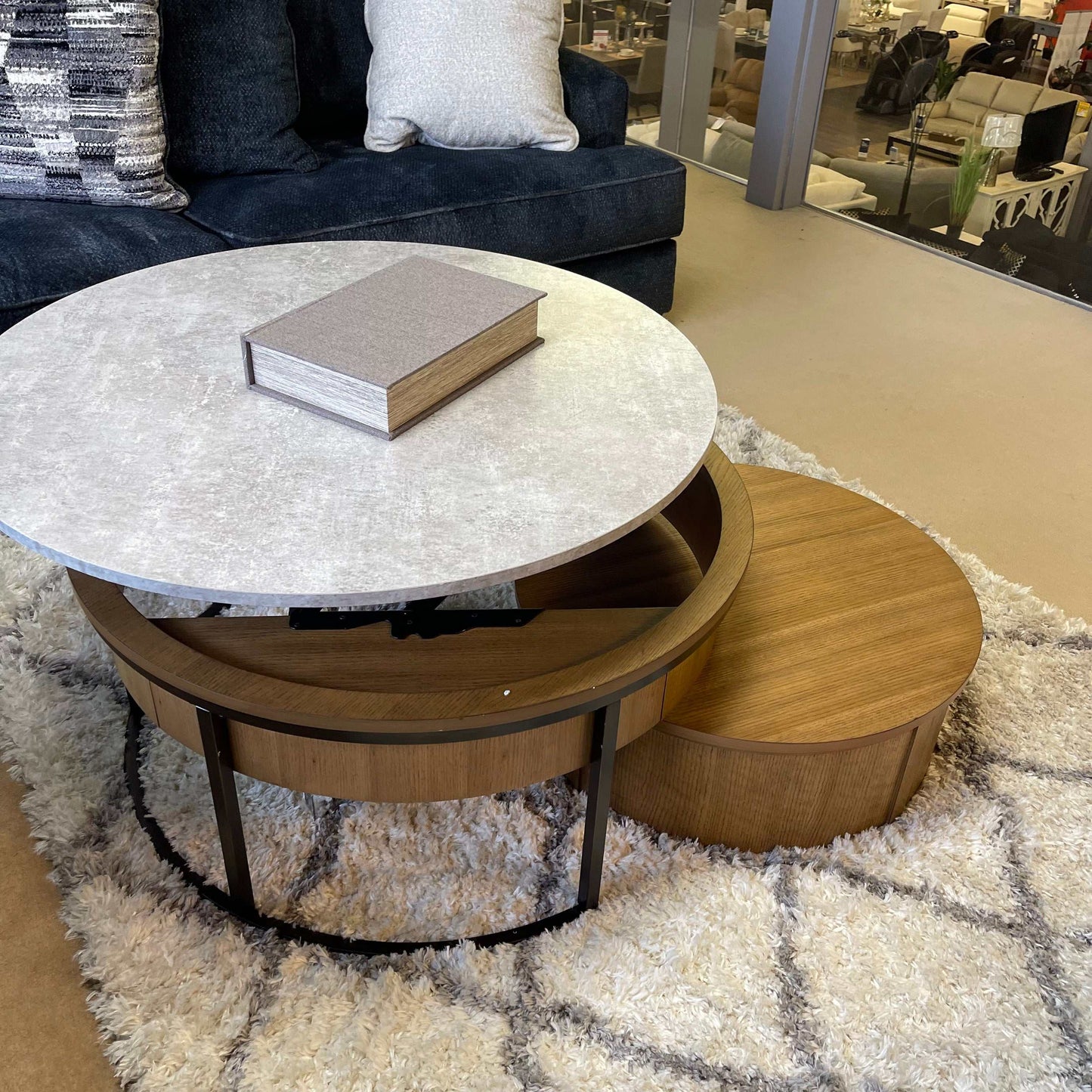 Fridley Nesting Lift Top Coffee Table & Storage Trunk (Set of 2)