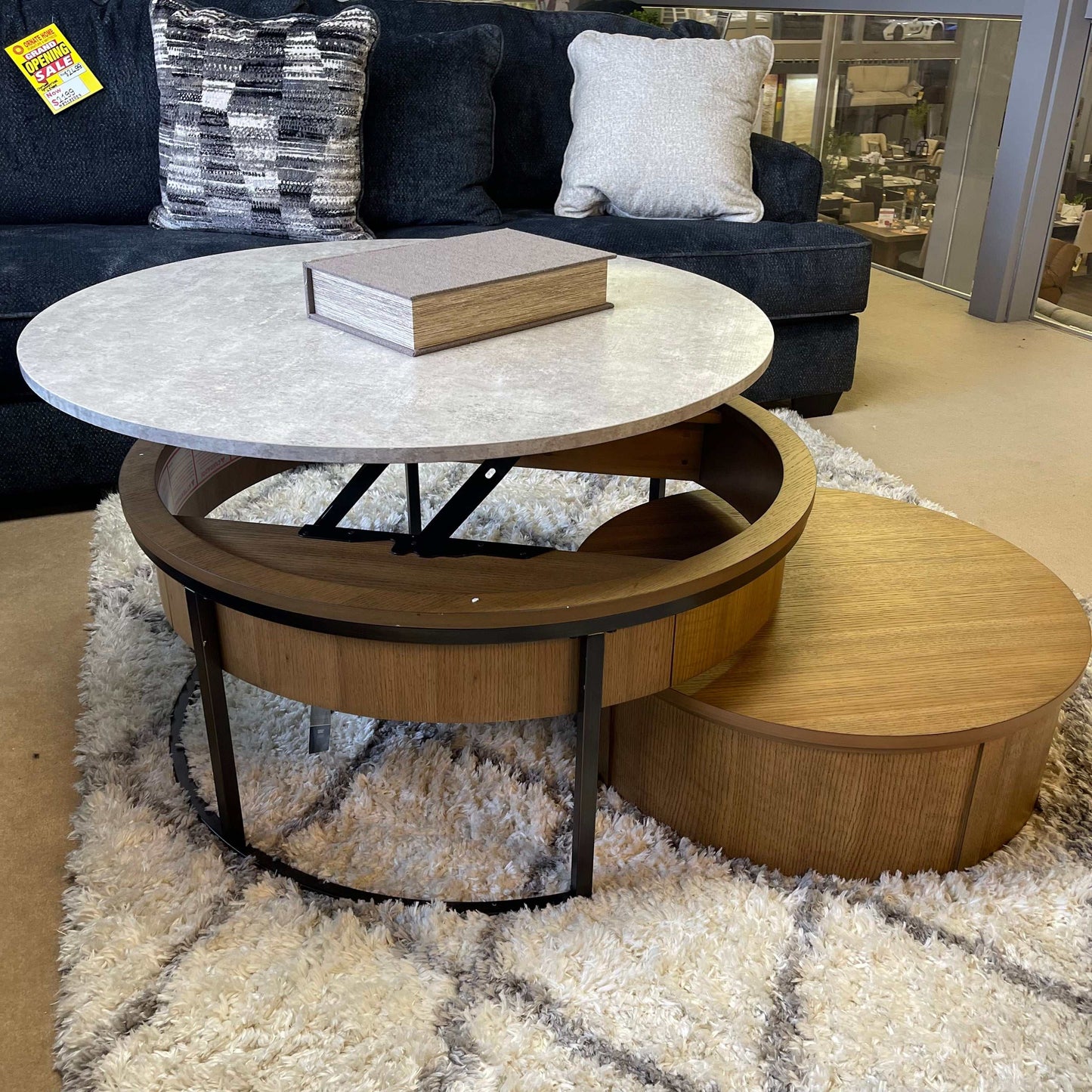 Fridley Nesting Lift Top Coffee Table & Storage Trunk (Set of 2)