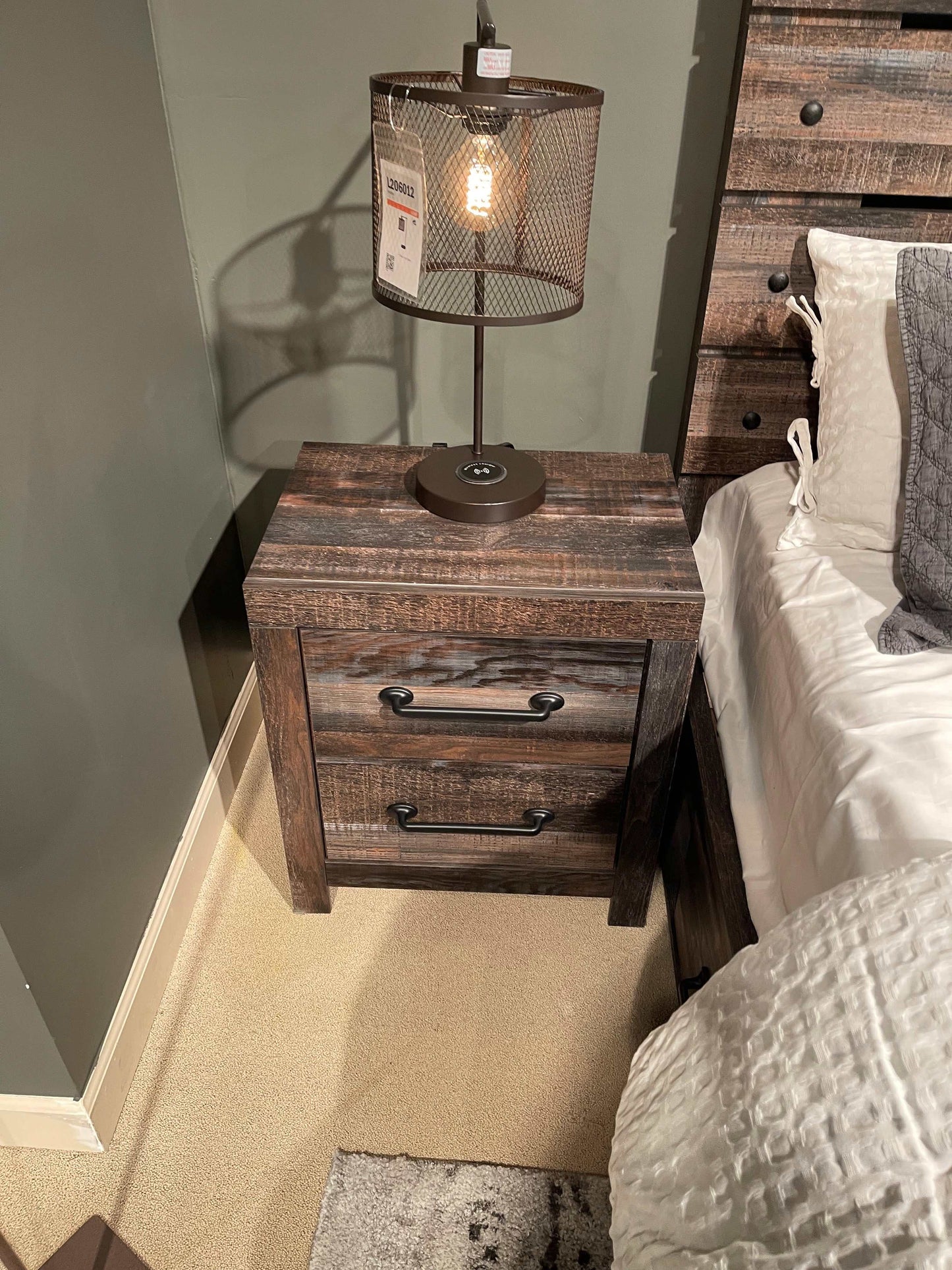 Drystan Multi Tone Nightstand