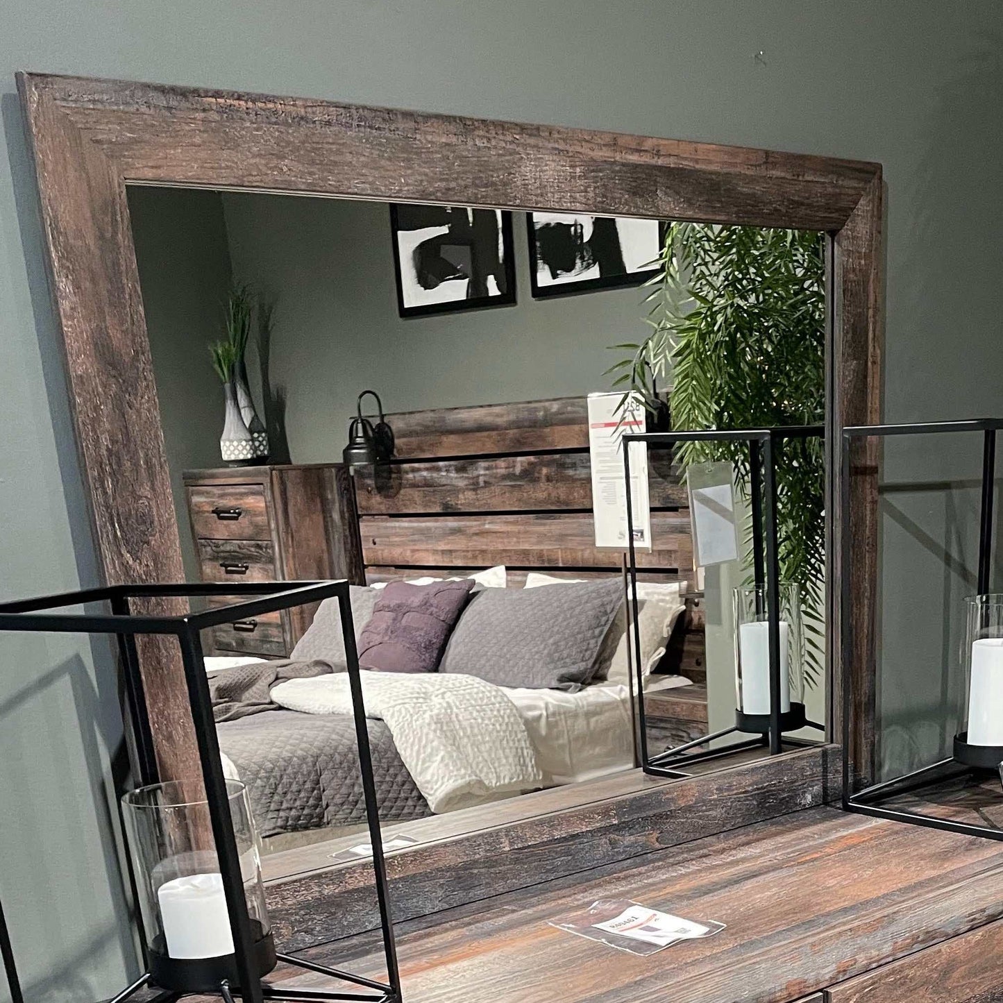 Drystan Multi Tone Bedroom Mirror