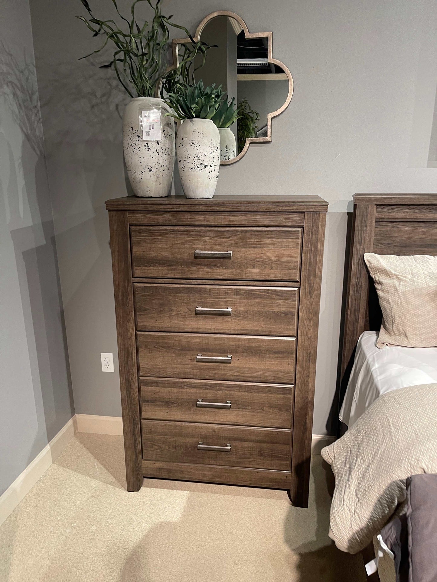 Juararo Dark Brown Chest of Drawers