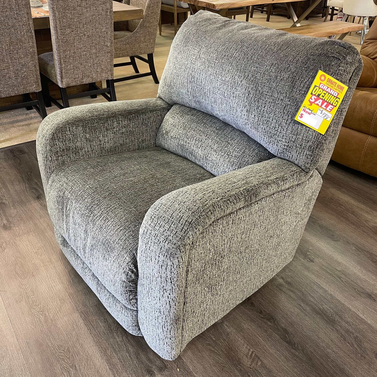 Wittlich Slate Swivel Glider Manual Recliner