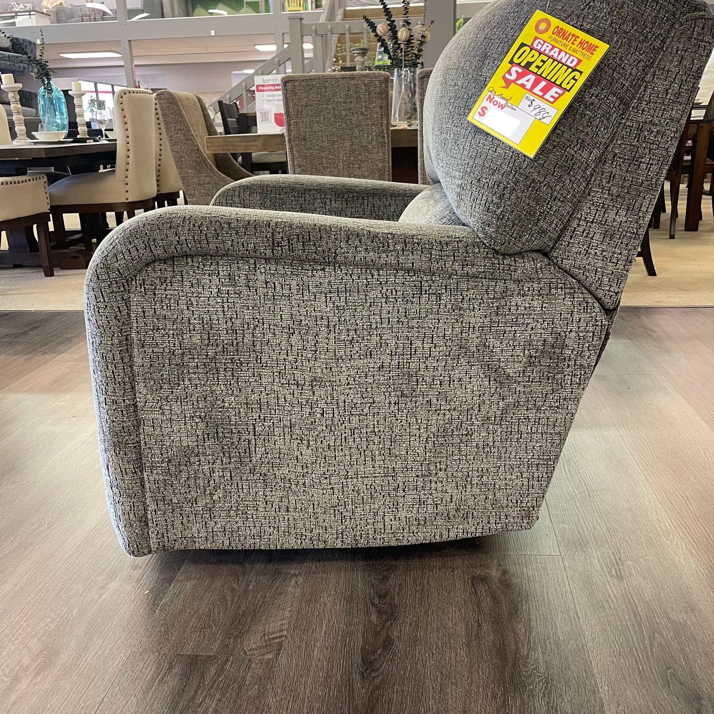 Wittlich Slate Swivel Glider Manual Recliner