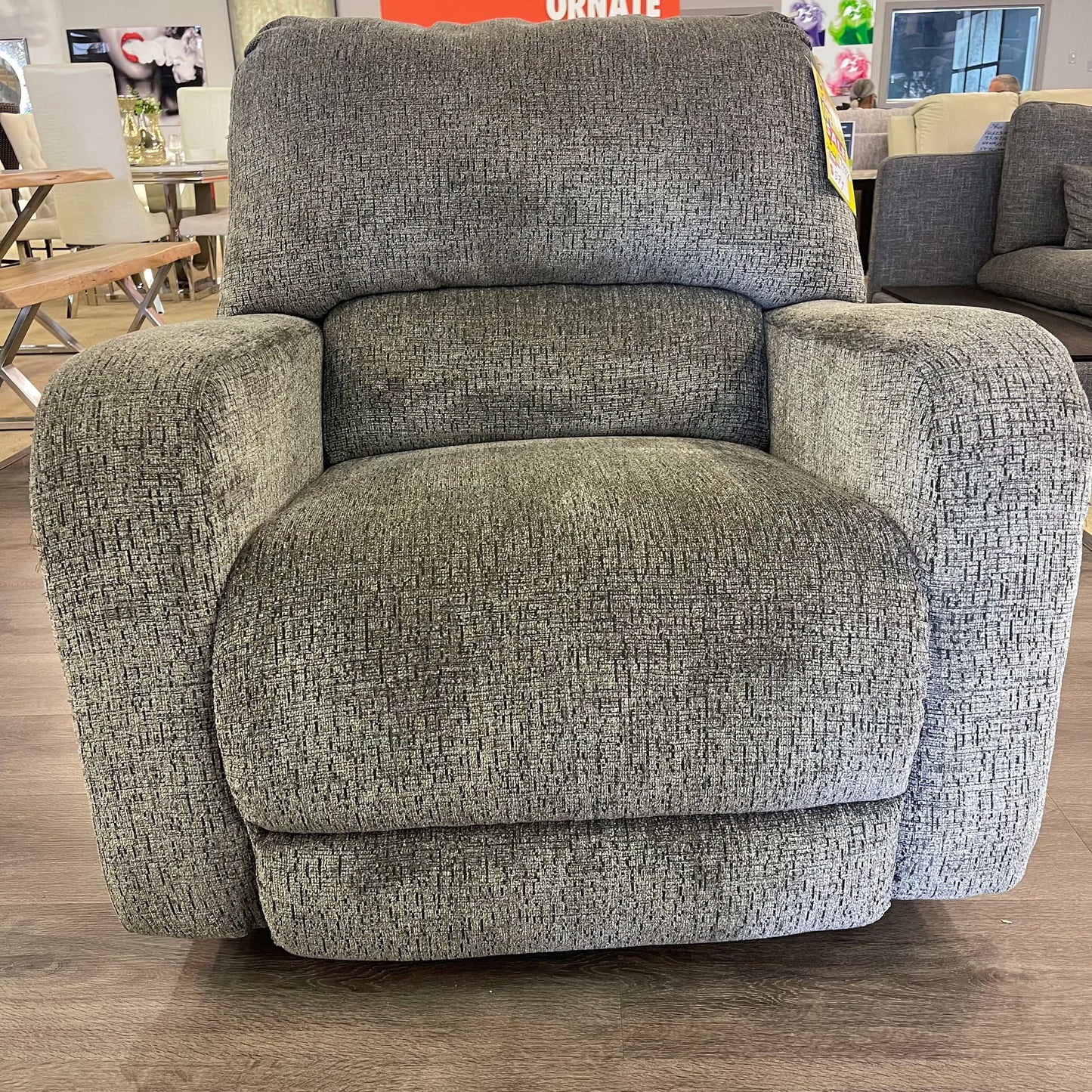 Wittlich Slate Swivel Glider Manual Recliner