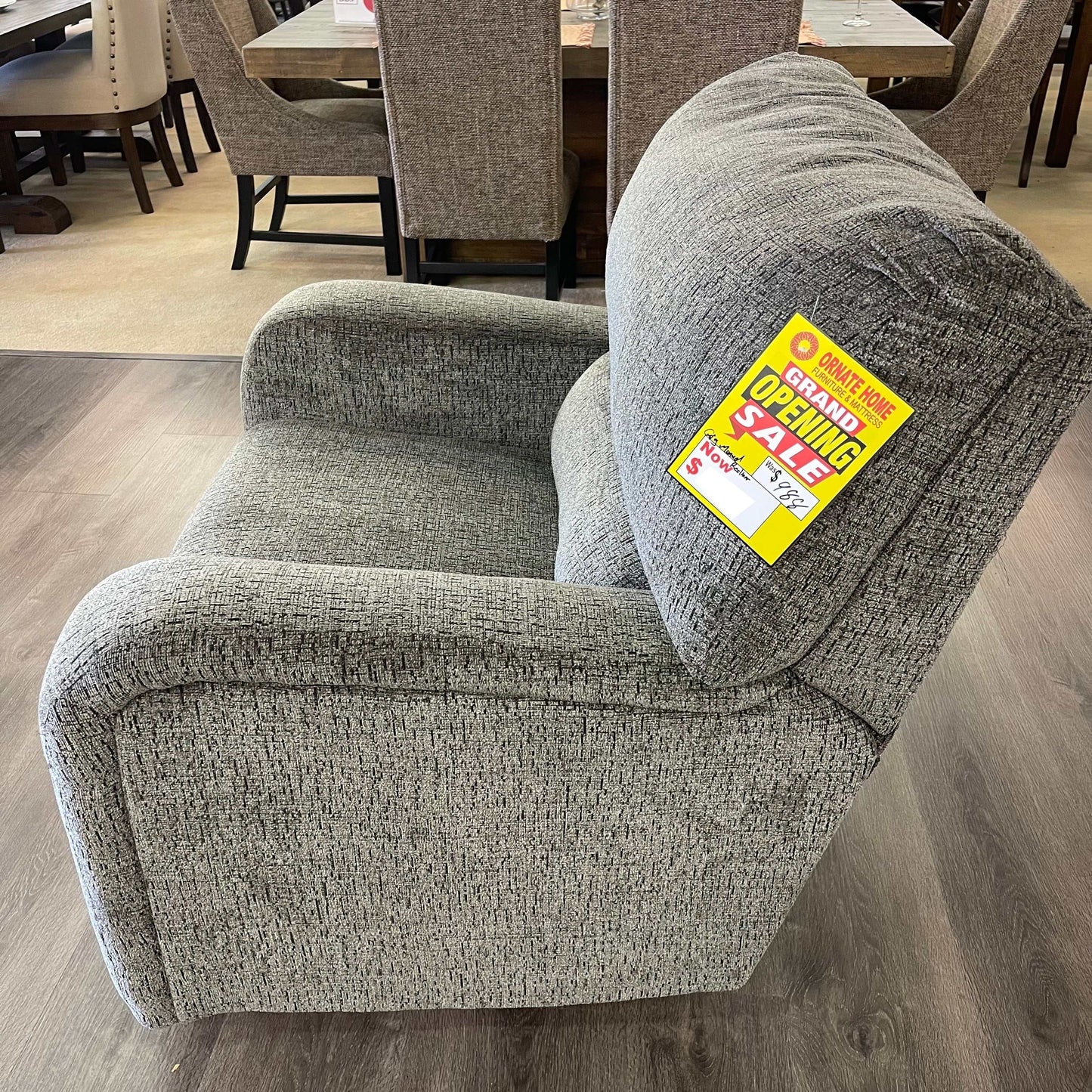 Wittlich Slate Swivel Glider Manual Recliner