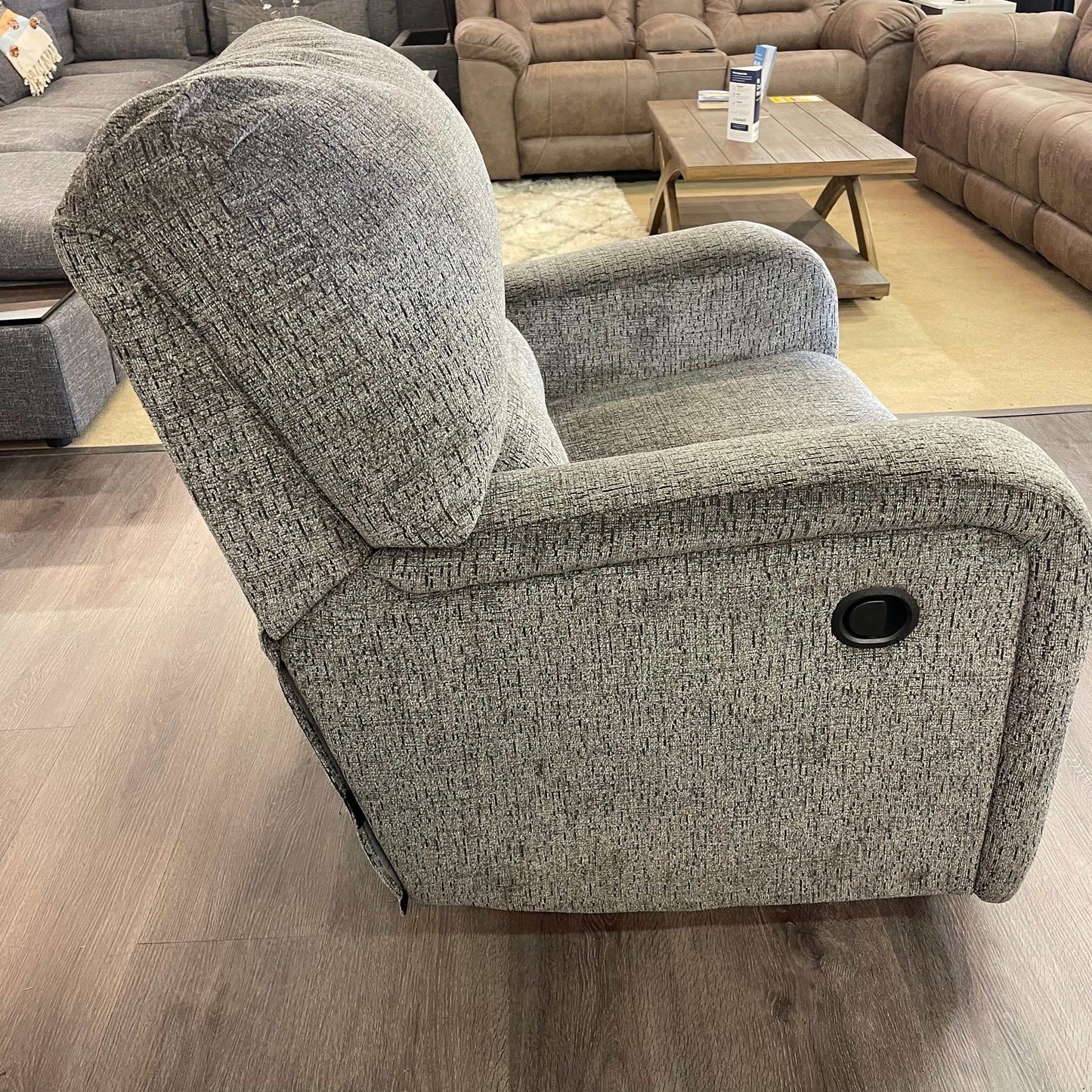 Wittlich Slate Swivel Glider Manual Recliner