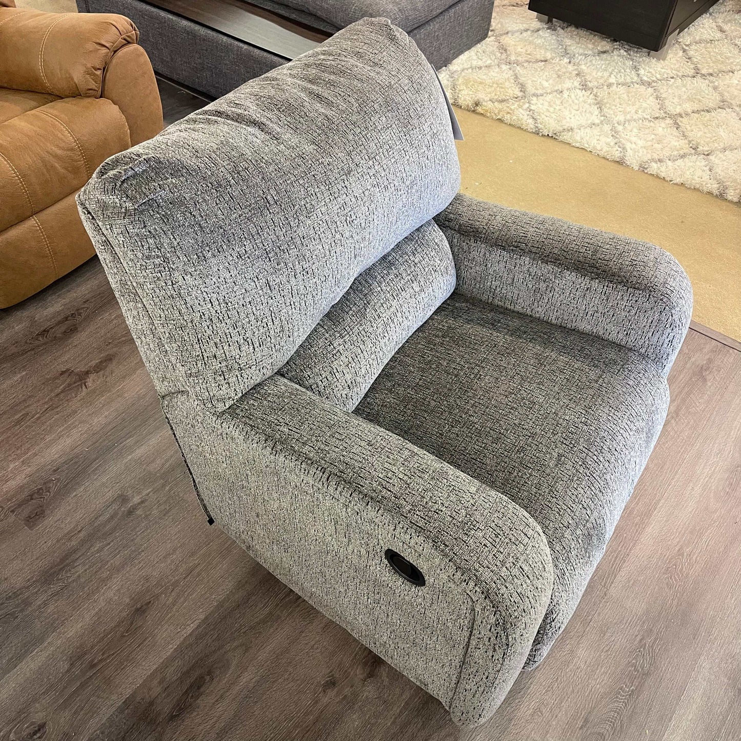 Wittlich Slate Swivel Glider Manual Recliner