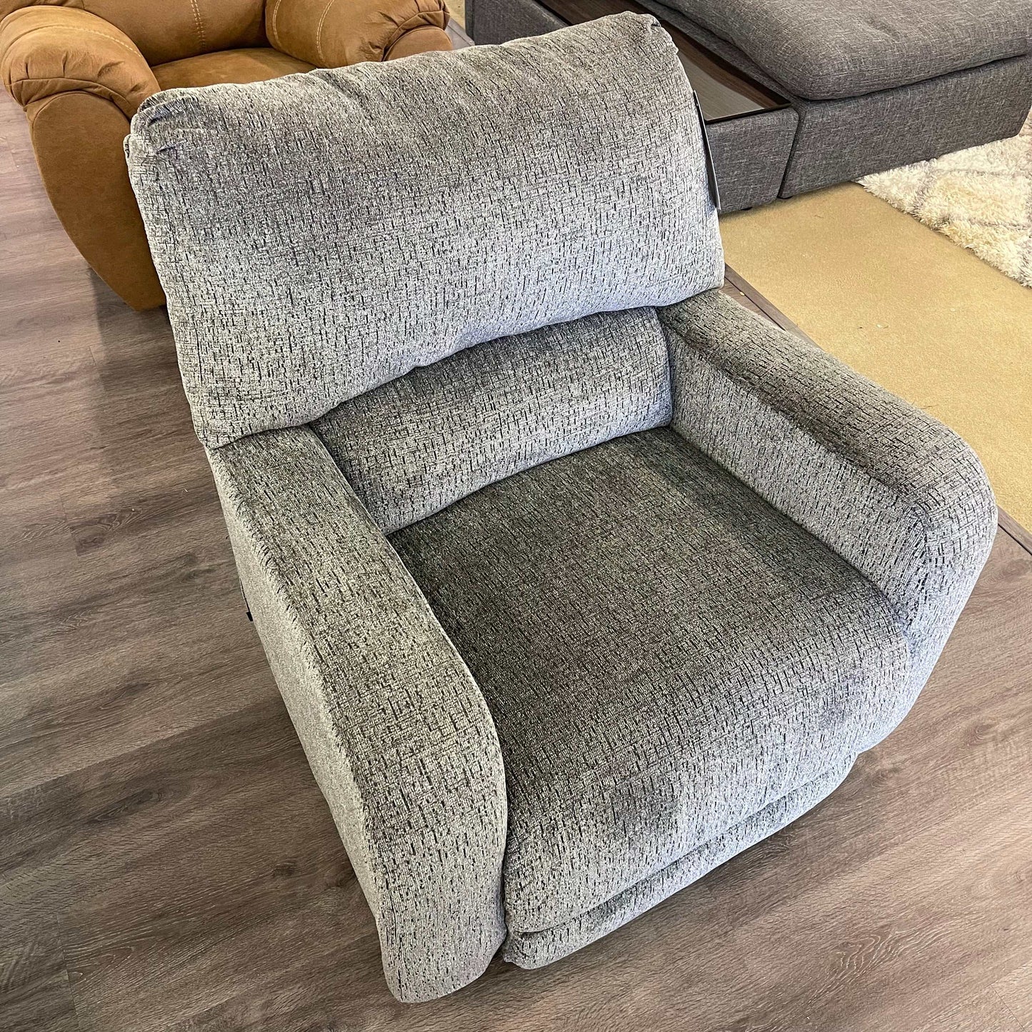 Wittlich Slate Swivel Glider Manual Recliner