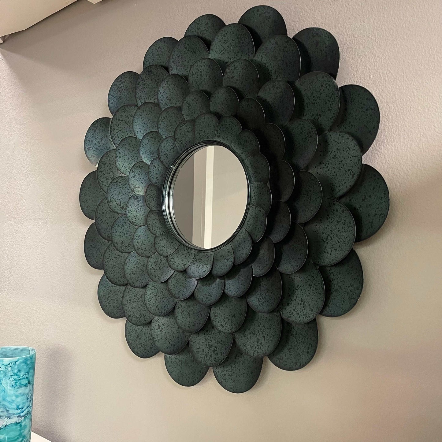 Deunoro Blue Accent Mirror