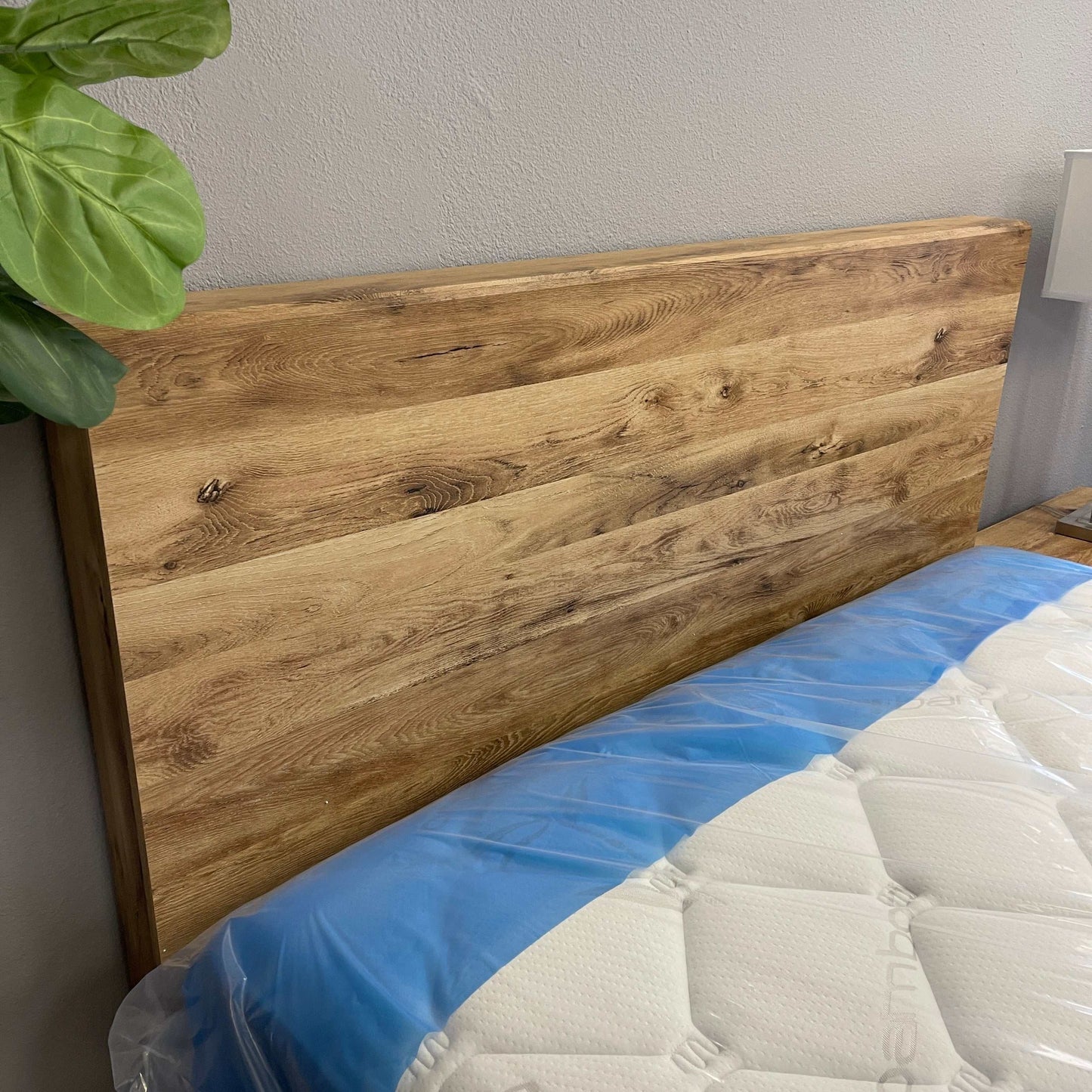 Hyanna Tan Panel Bed