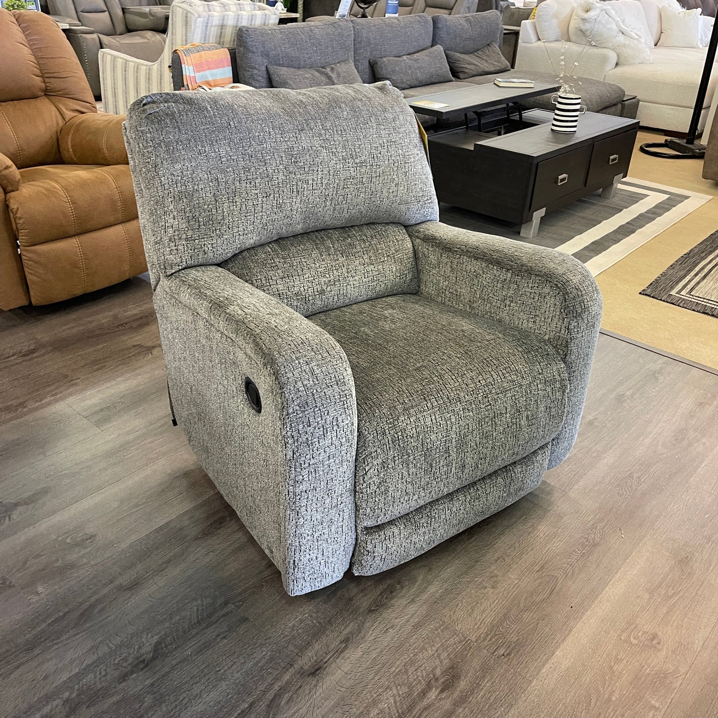 Wittlich Slate Swivel Glider Manual Recliner