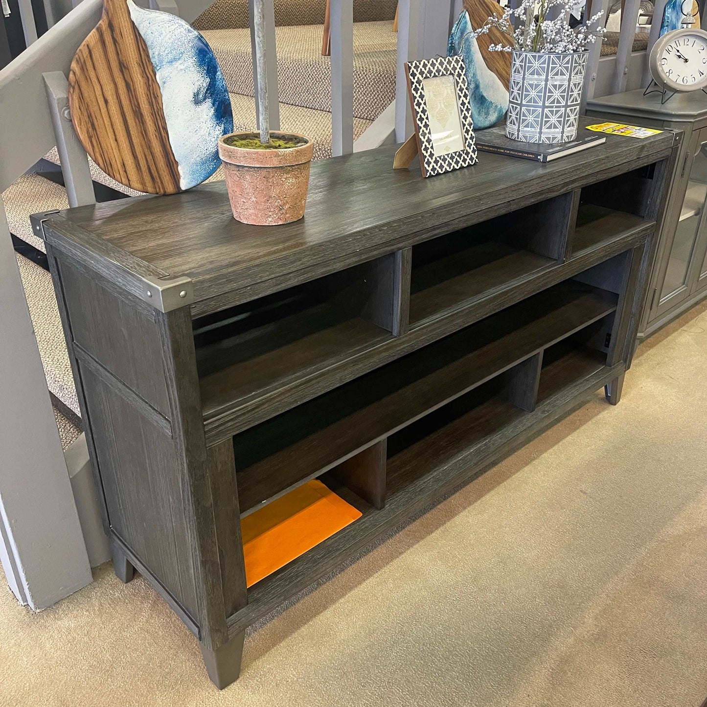 Todoe Gray 65" TV Stand