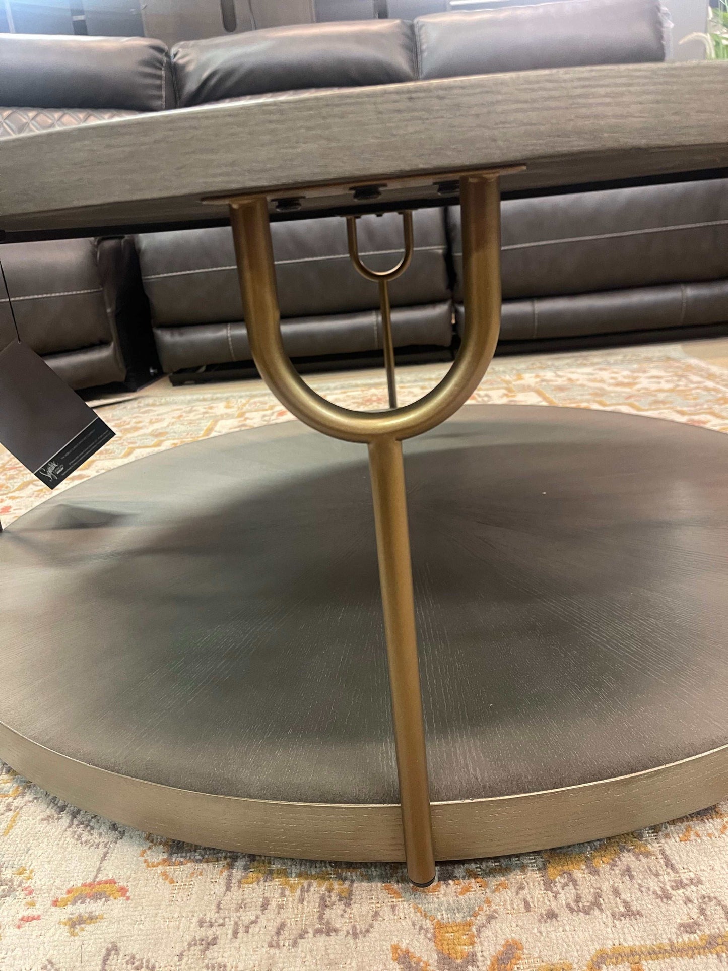 Ranoka Platinum Round Coffee Table