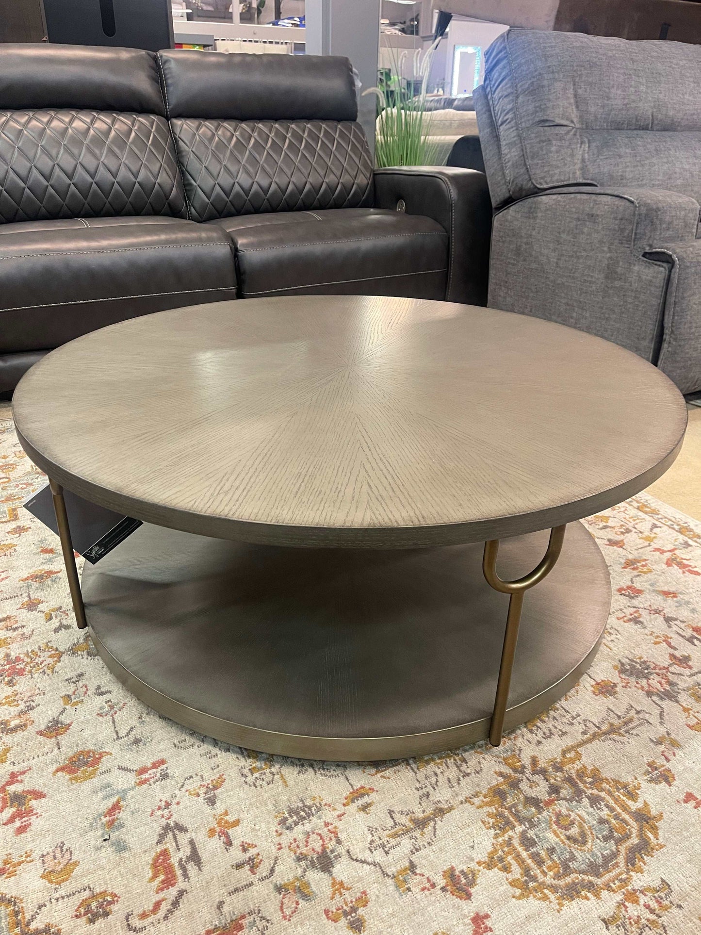 Ranoka Platinum Round Coffee Table