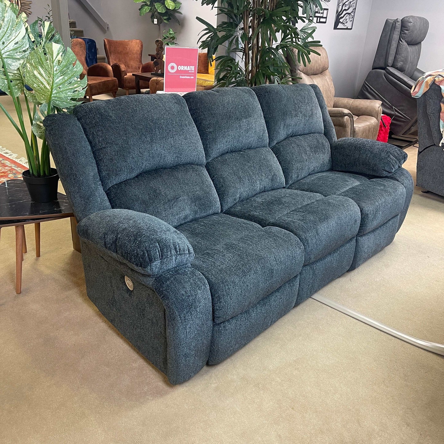 Draycoll Slate Power Reclining Sofa