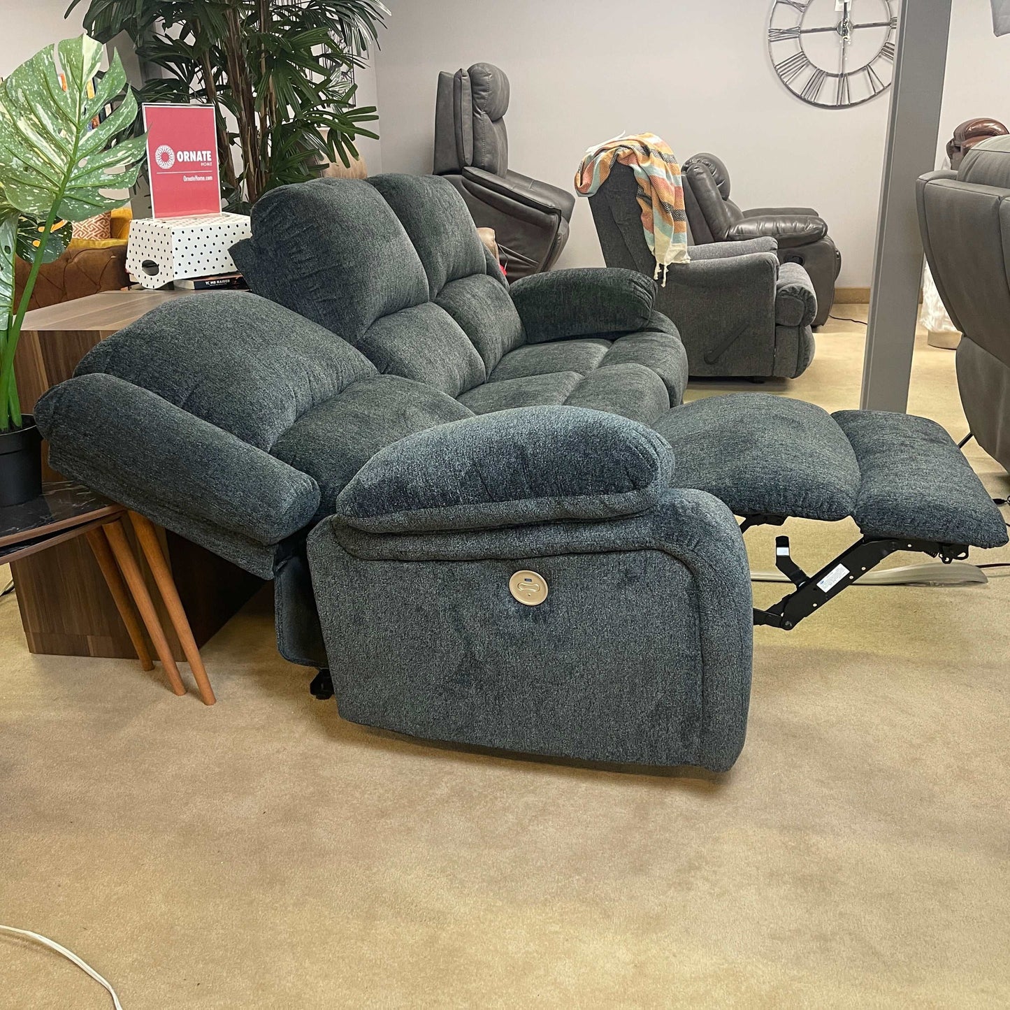 Draycoll Slate Power Reclining Sofa