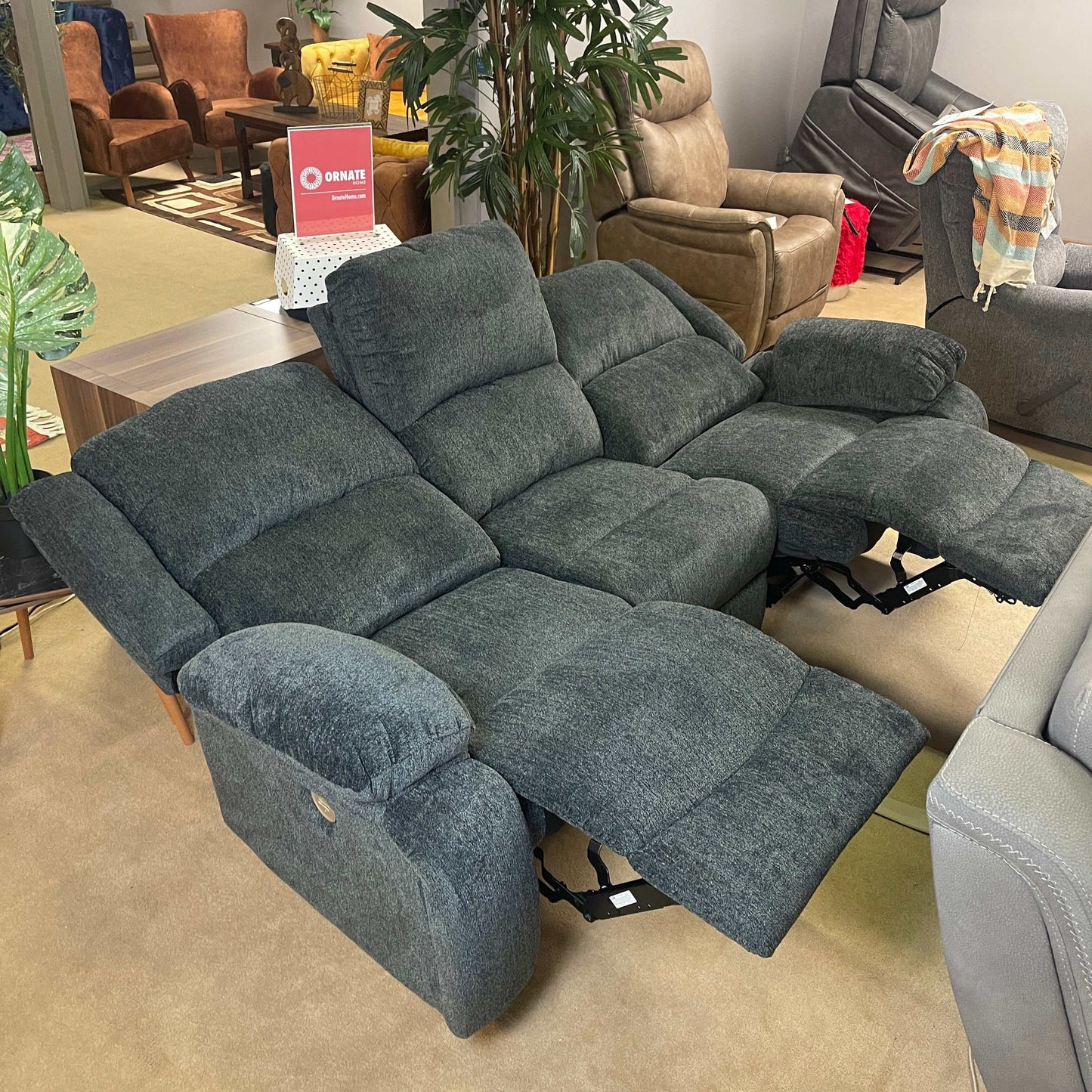 Draycoll Slate Power Reclining Sofa