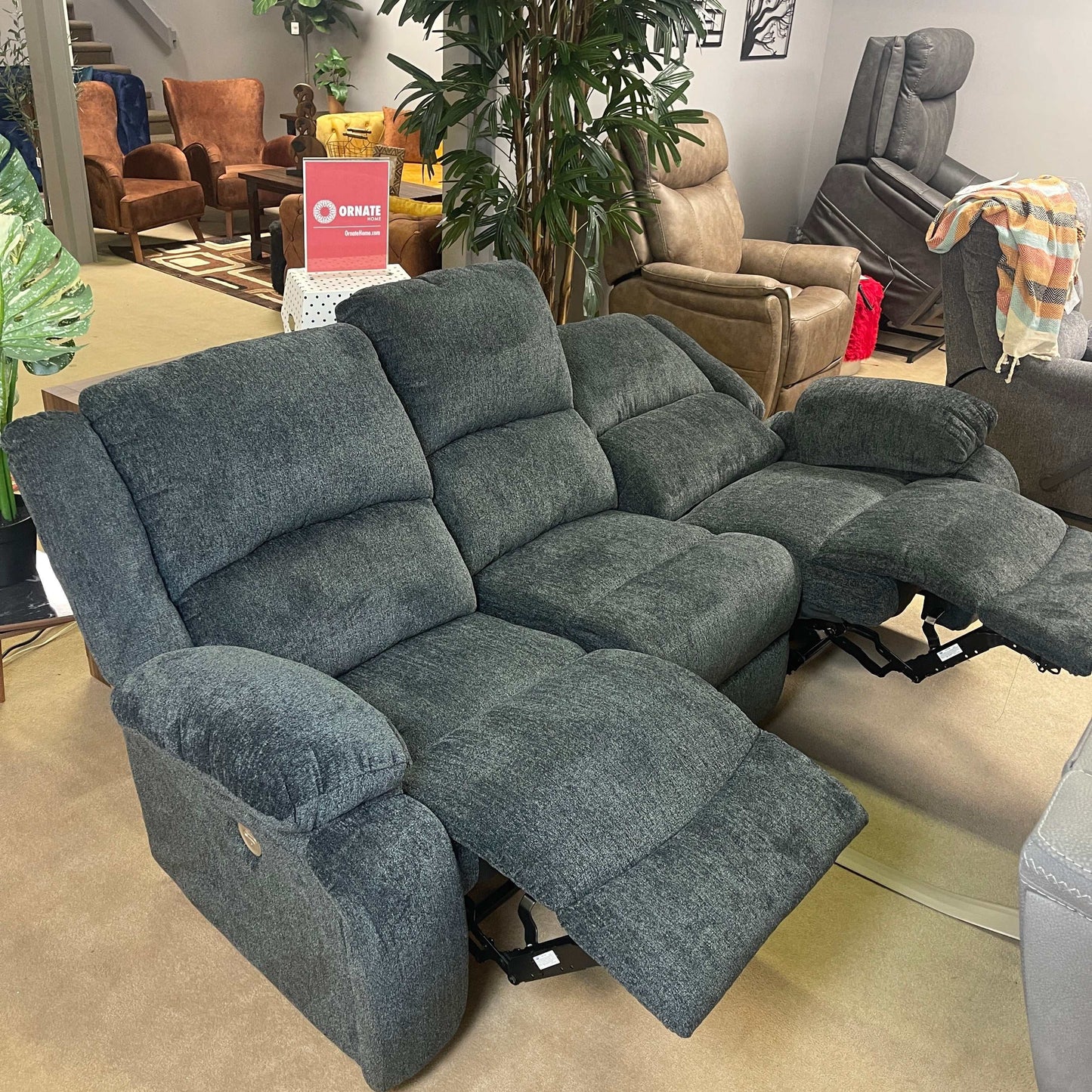 Draycoll Slate Power Reclining Sofa