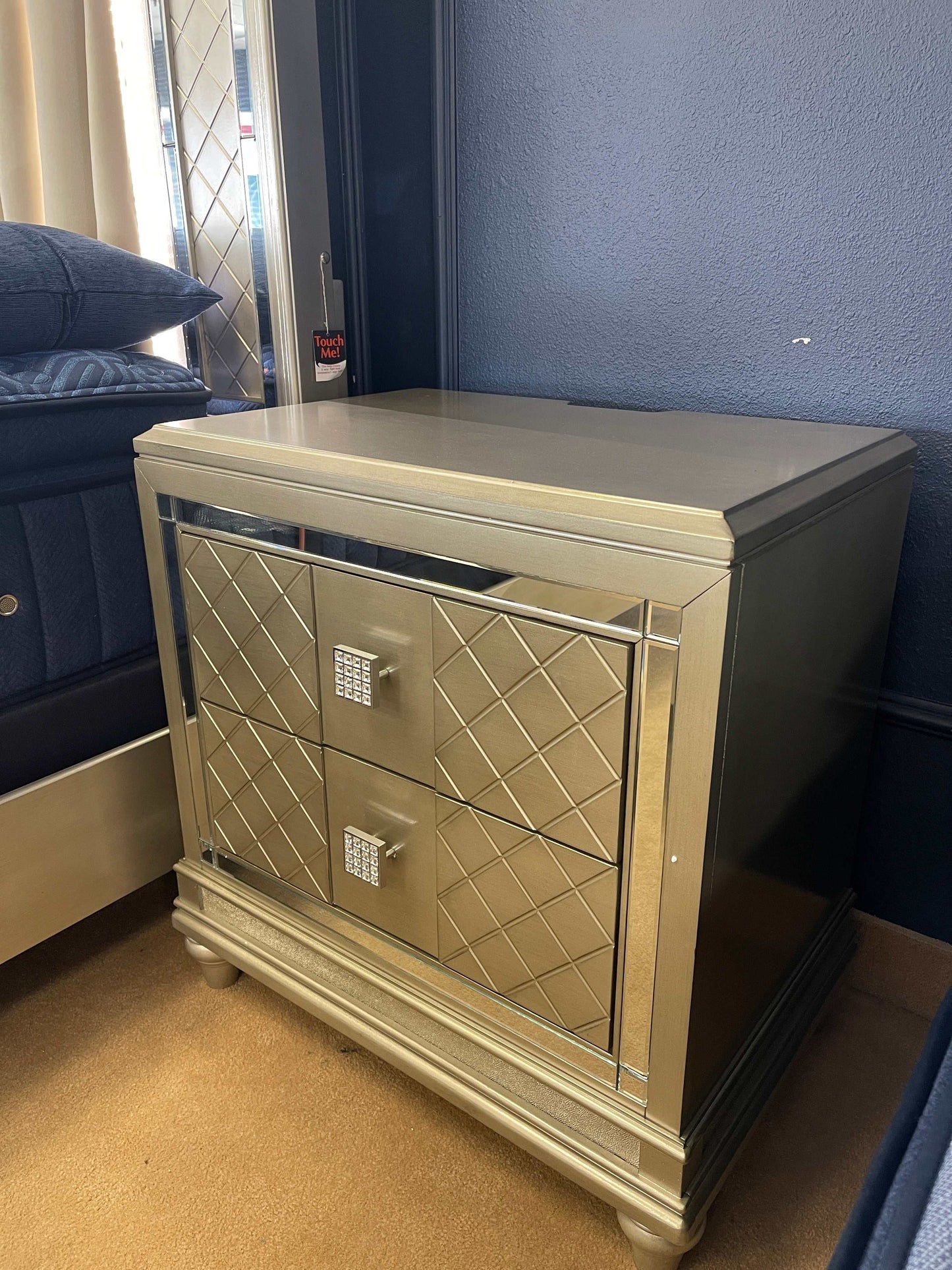 Chevanna Platinum Nightstand