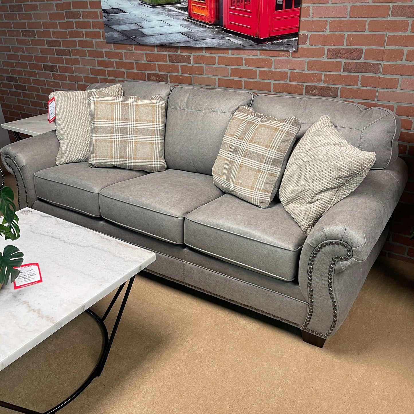 Olsberg Steel Sofa