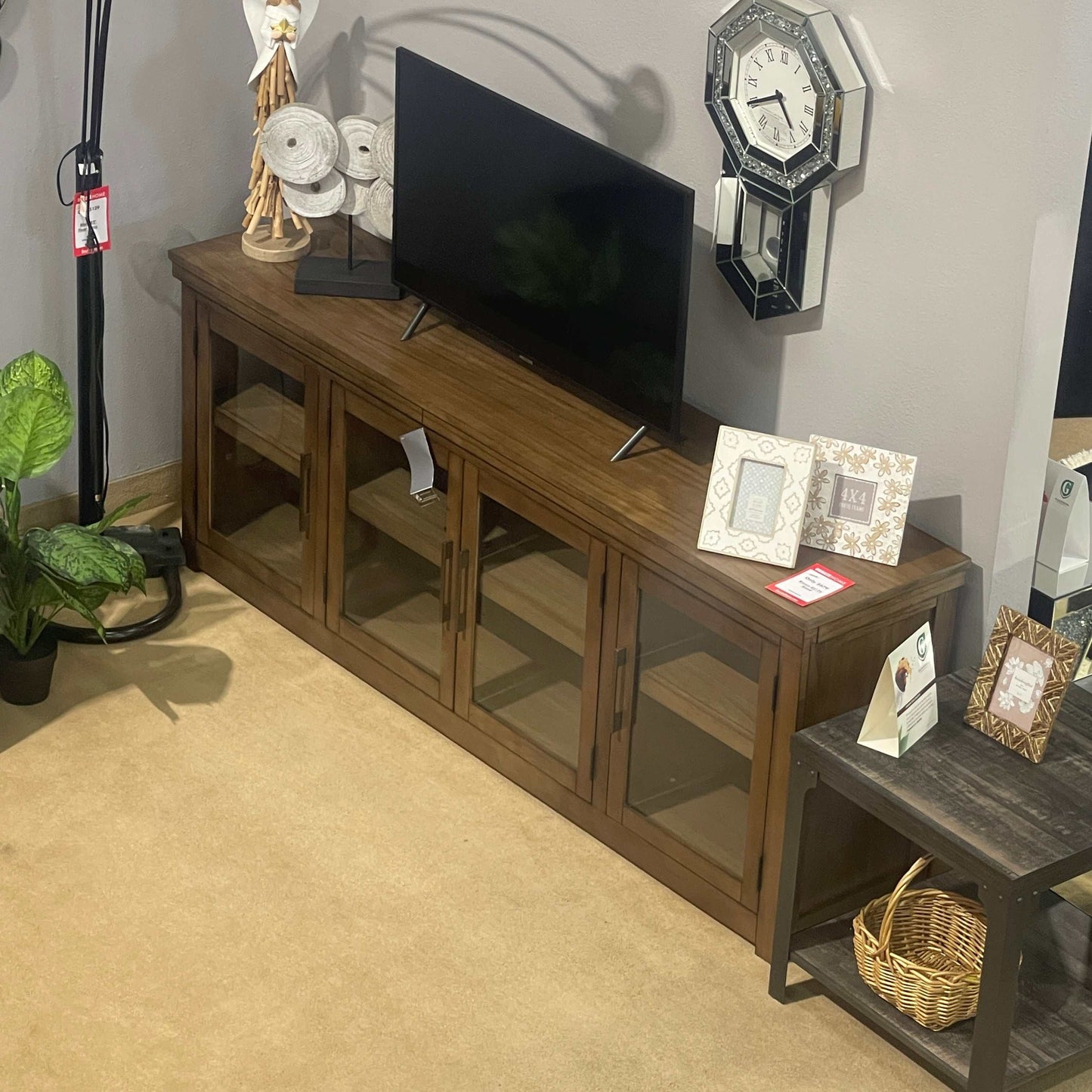 Boardernest Brown 85" TV Stand