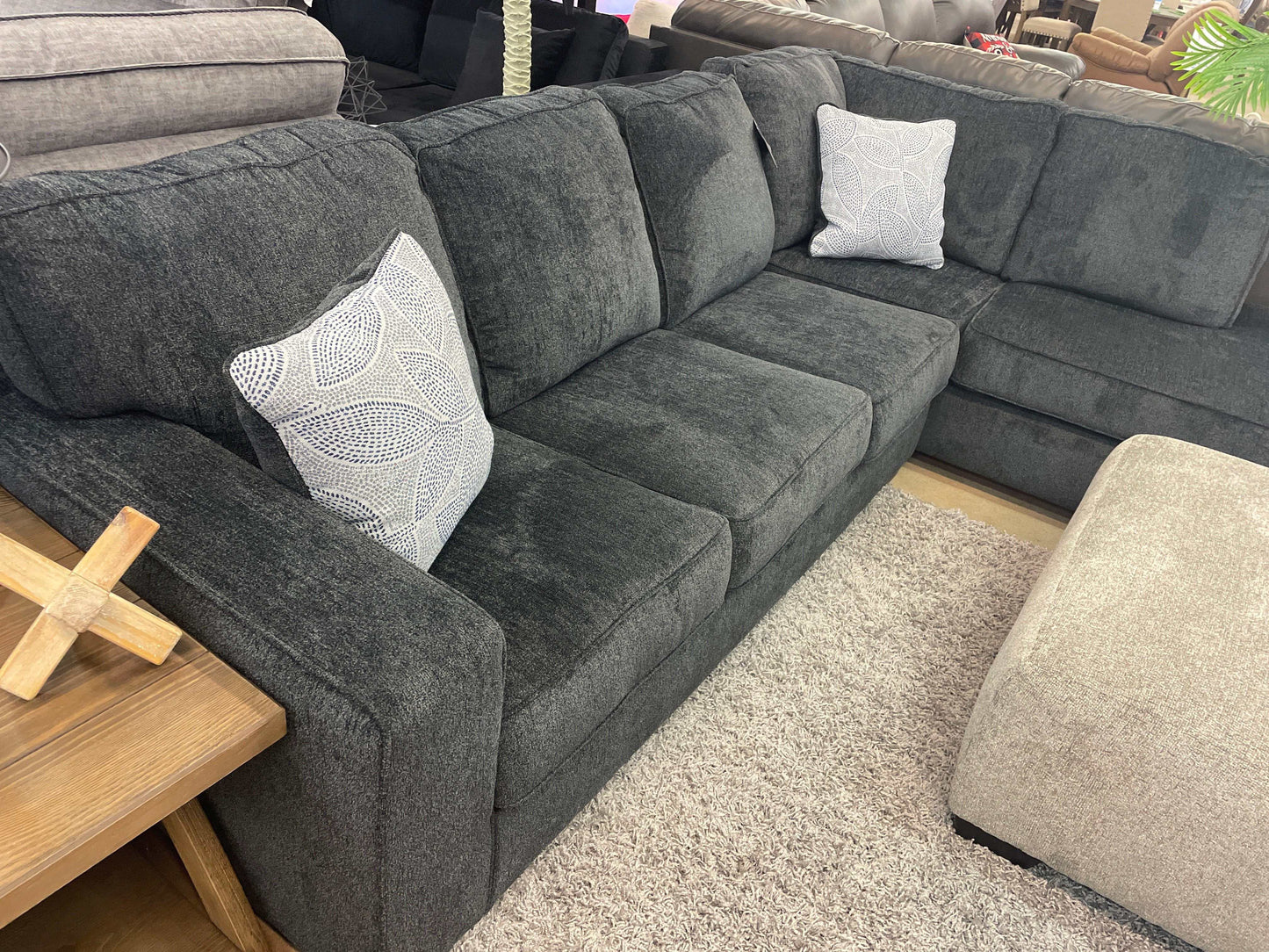 Altari Slate 2pc Sectional Sofa w/ Chaise