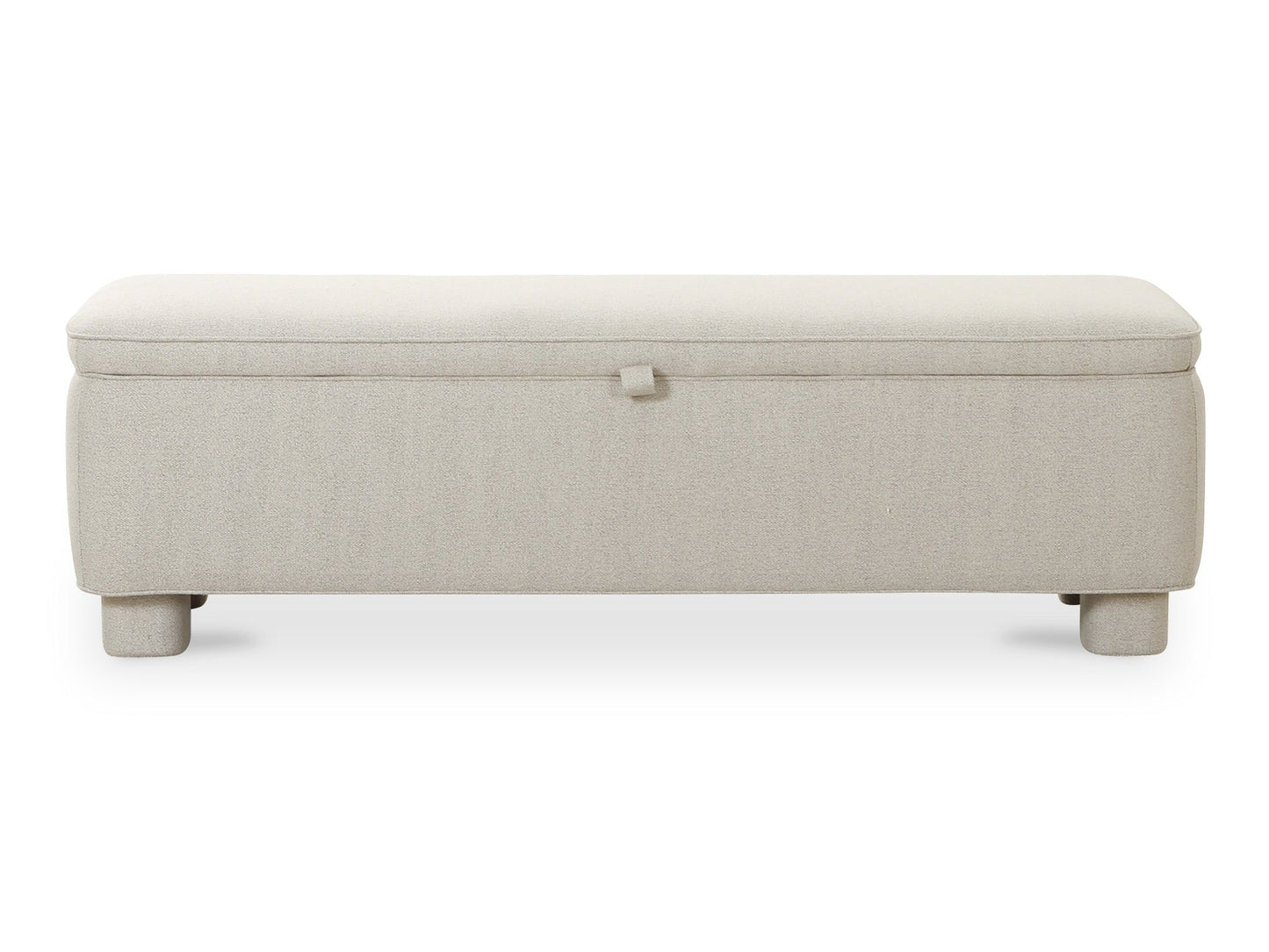 Ichigo Light Grey Storage Bench - Ornate Home