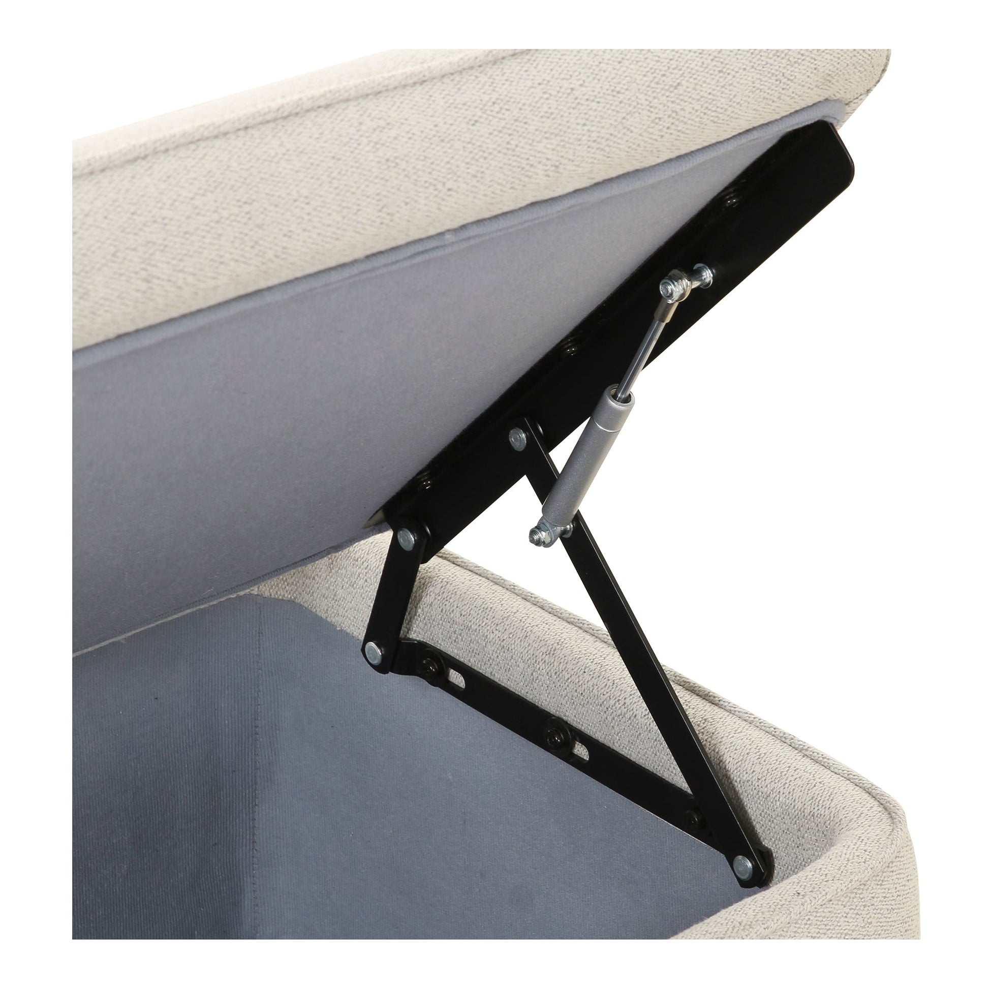 Ichigo Light Grey Storage Bench - Ornate Home